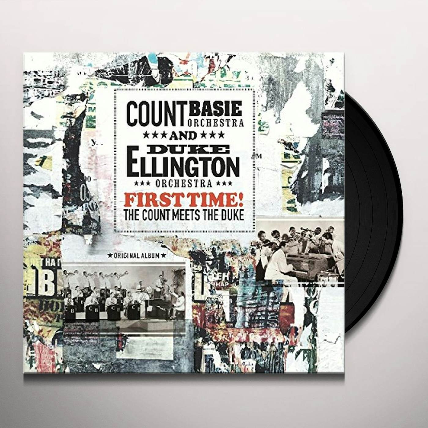 Count Basie FIRST TIME: THE COUNT MEETS THE DUKE Vinyl Record