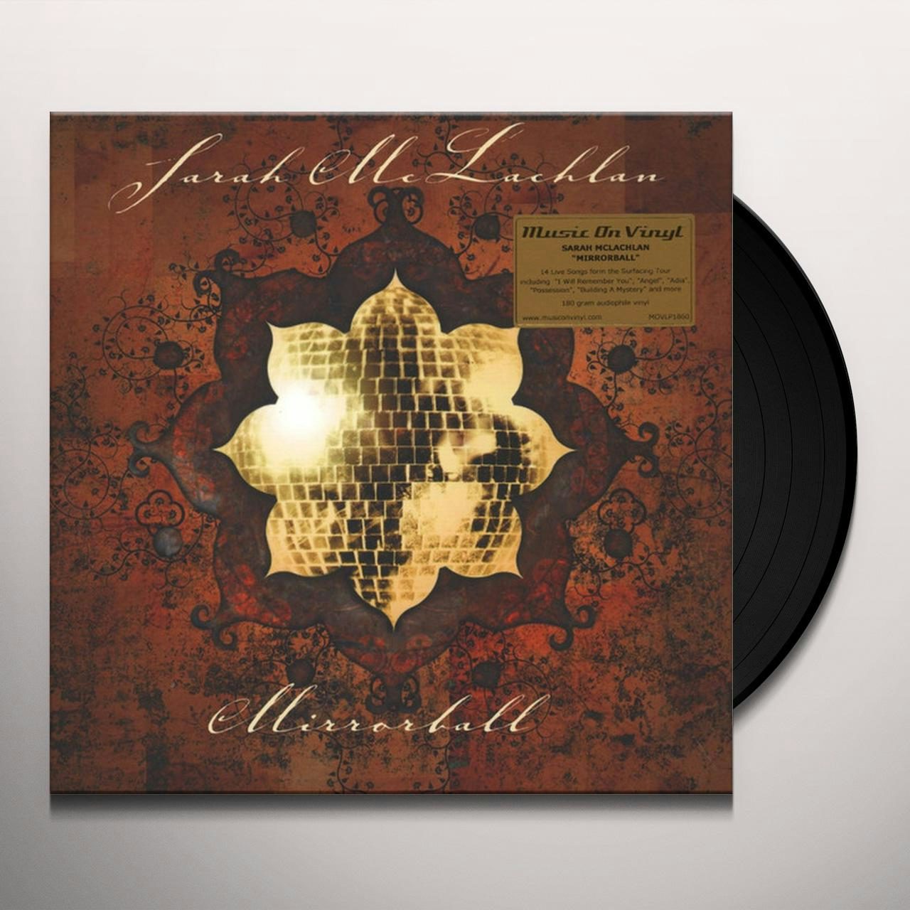 Sarah McLachlan MIRRORBALL (180G) Vinyl Record