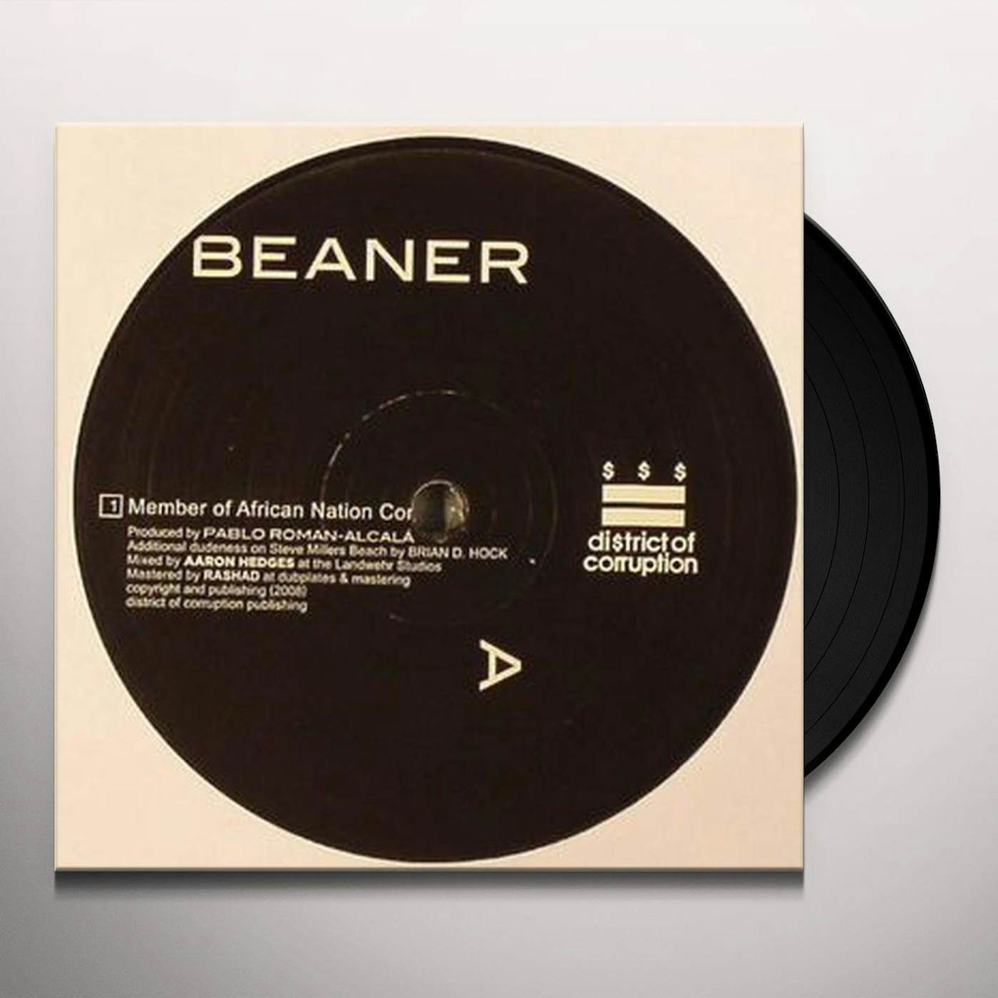 Beaner PERSONALITIES Vinyl Record