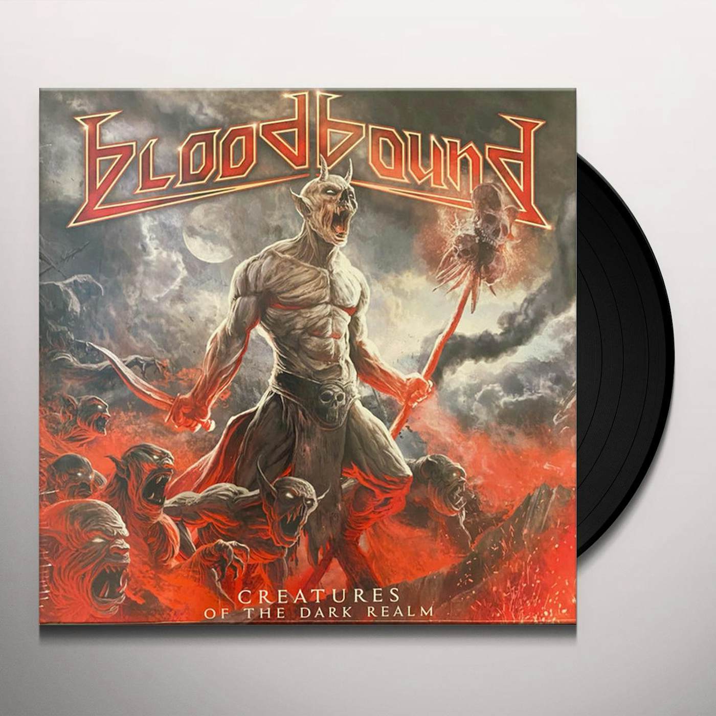 Bloodbound CREATURES OF THE DARK REALM (CRYSTAL CLEAR VINYL) Vinyl Record