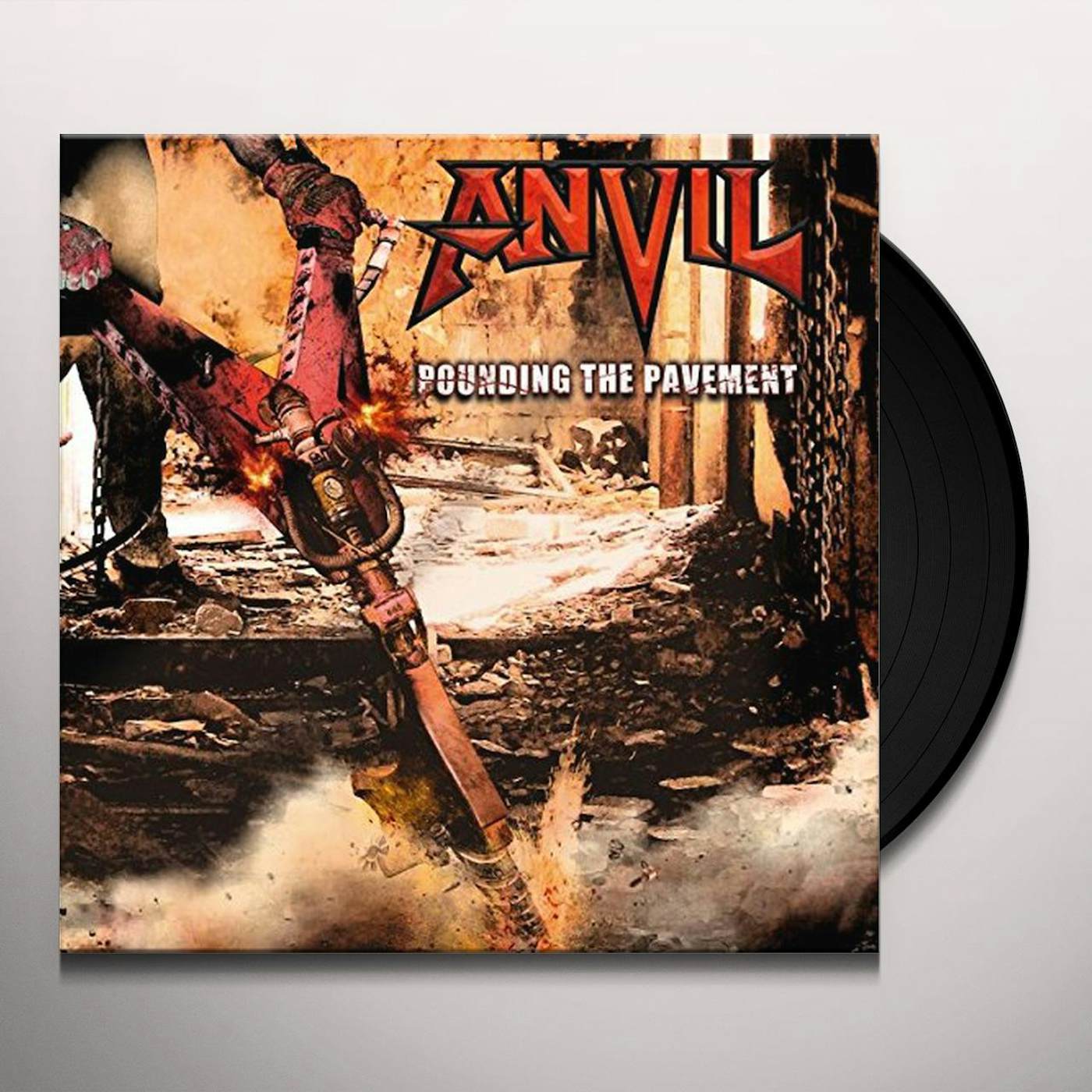 Anvil Pounding the Pavement Vinyl Record