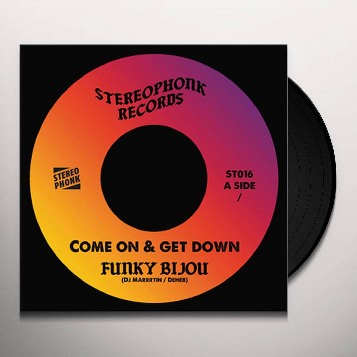 Funky Bijou Come On & Get Down Vinyl Record