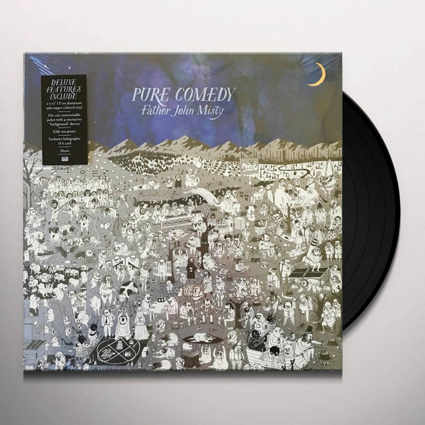 Father John Misty PURE COMEDY (LIMITED EDITION/2LP/COLOR VINYL/DL CARD) Vinyl Record