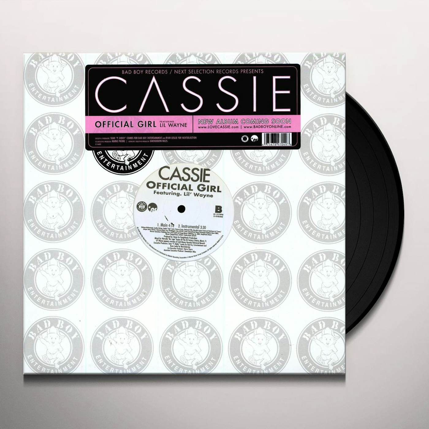 Cassie Official Girl Vinyl Record
