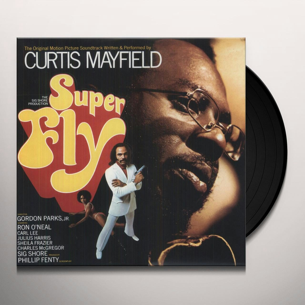 Curtis Mayfield Superfly Vinyl Record