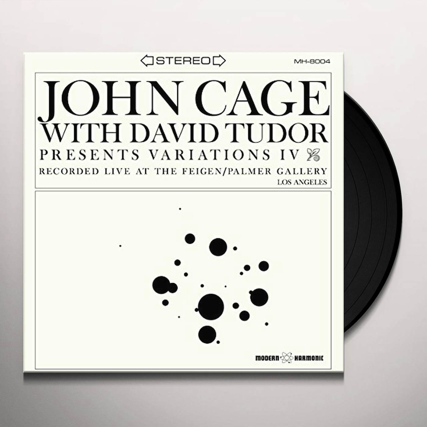 John Cage Variations IV Vinyl Record