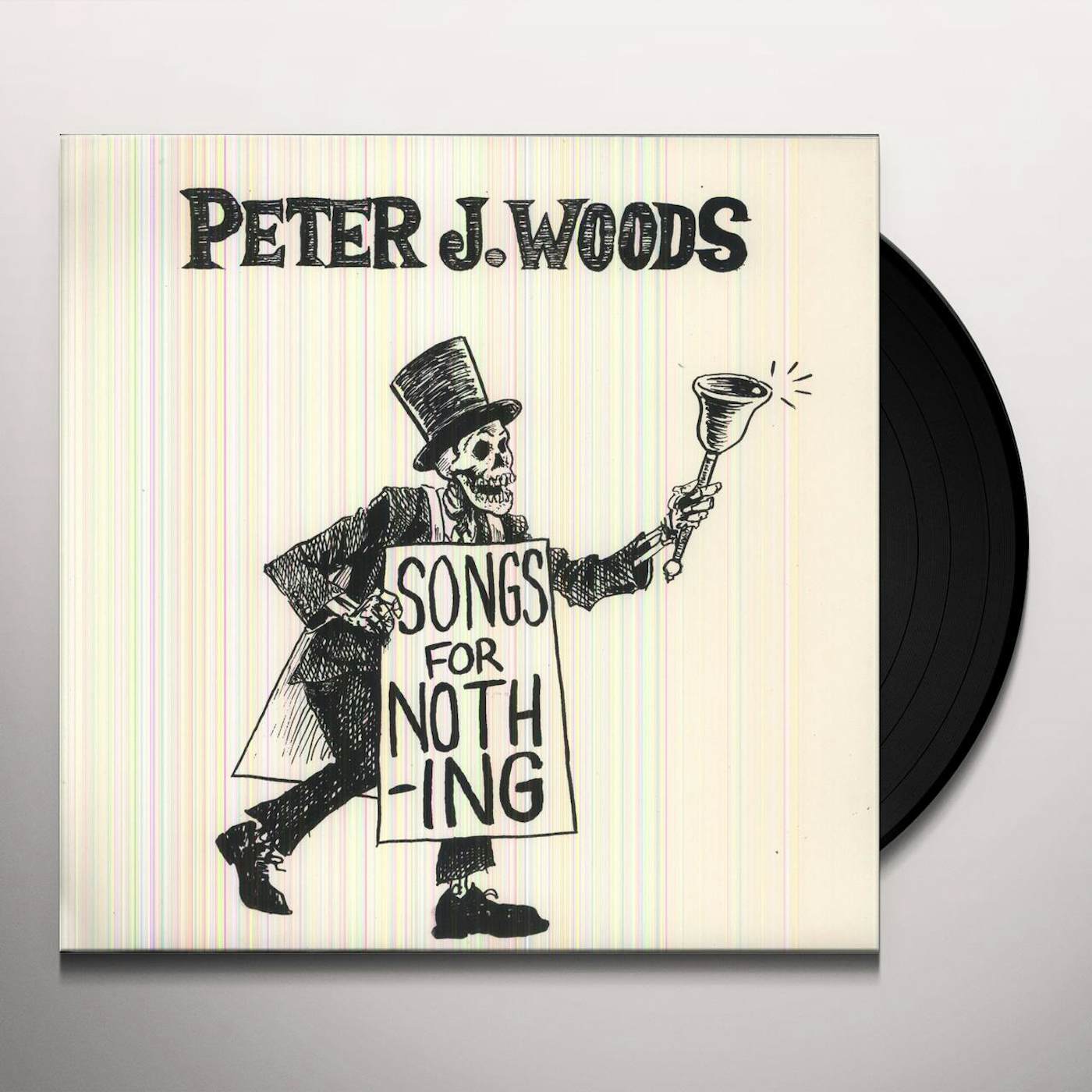 Peter J. Woods SONGS FOR NOTHING Vinyl Record