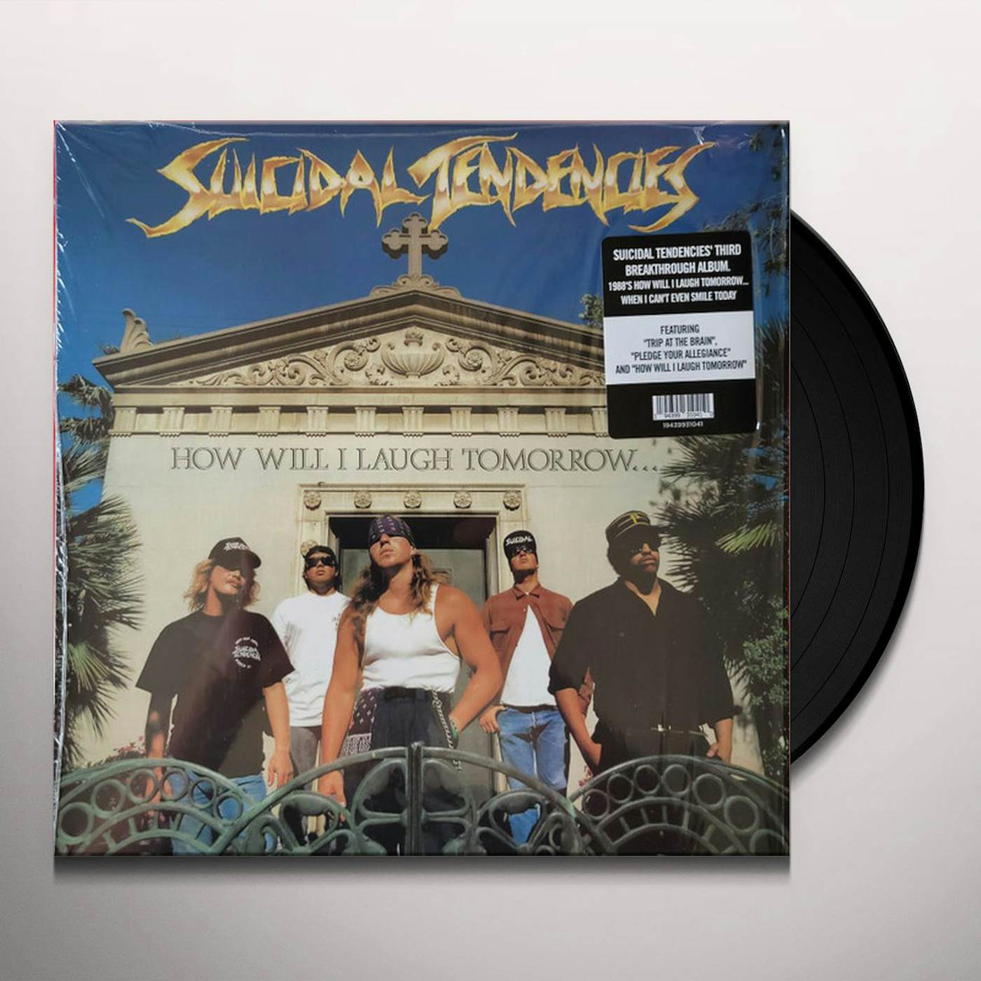 Suicidal Tendencies How Will I Laugh Tomorrow When I Can't Even Smile Today Vinyl Record