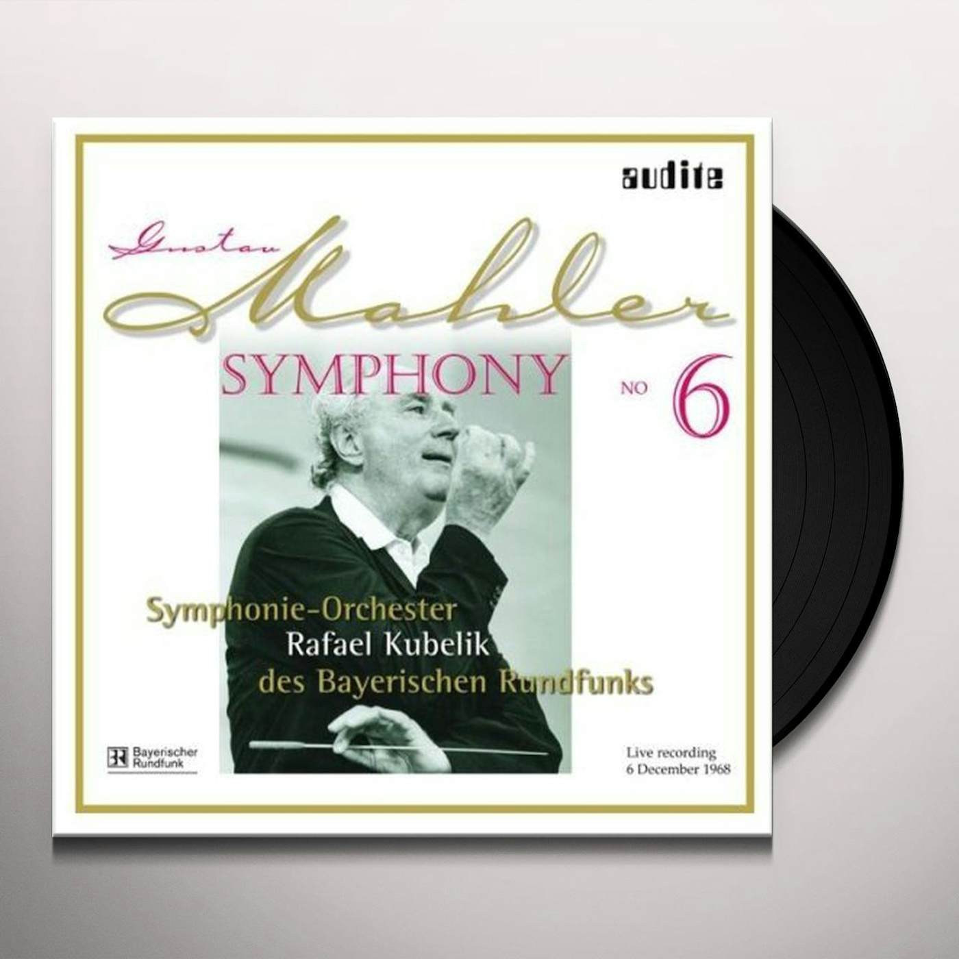 Gustav Mahler SYM 6 Vinyl Record