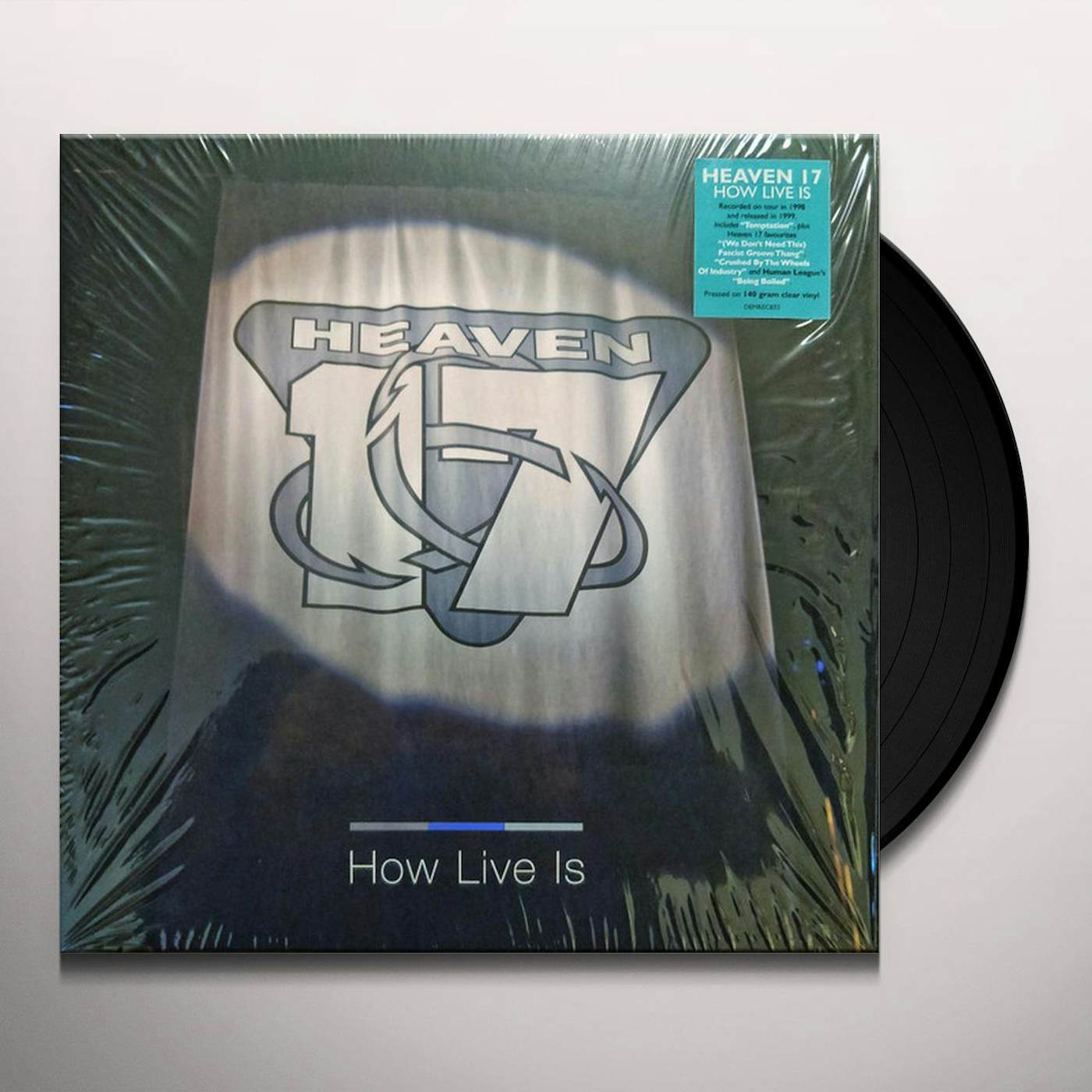 Heaven 17 HOW LIVE IS (140G/CLEAR VINYL) Vinyl Record