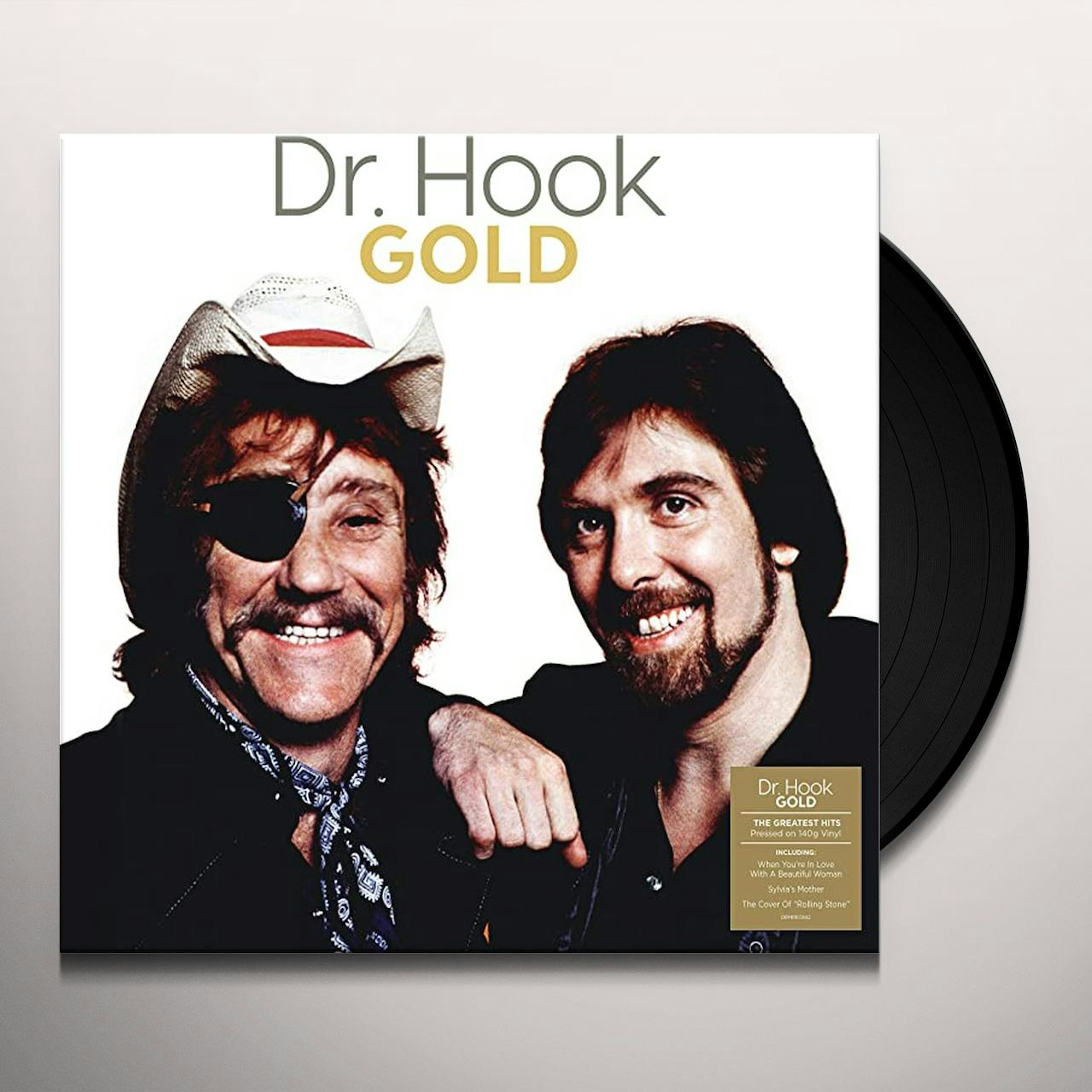 Dr. Hook GOLD Vinyl Record