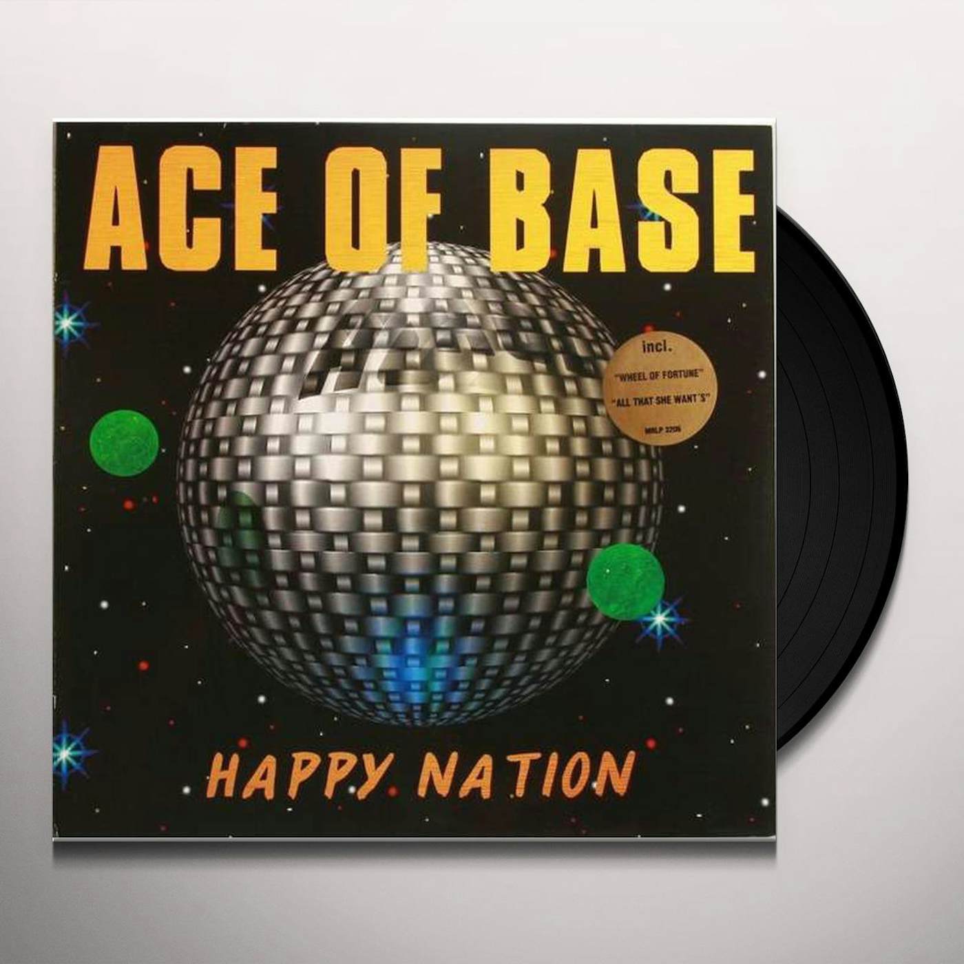Ace of Base Happy Nation Vinyl Record