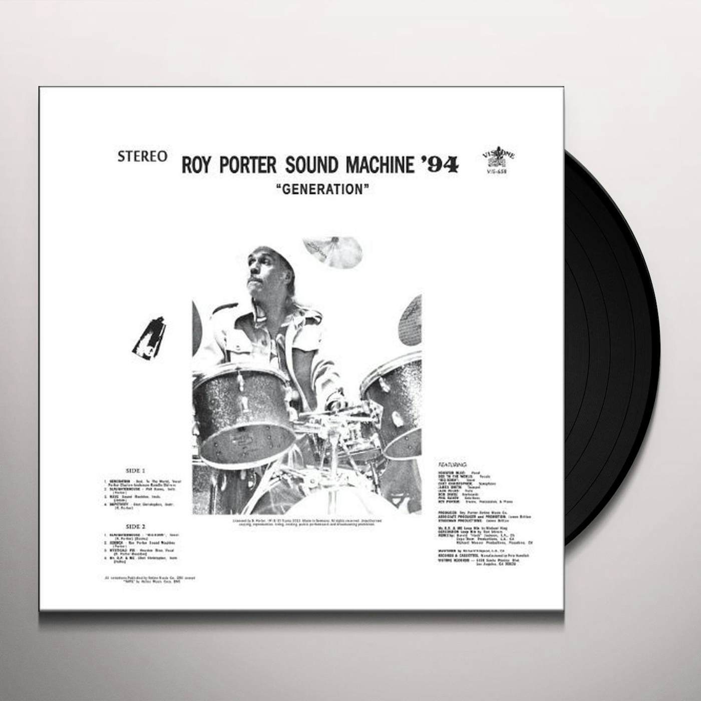 Roy Porter Sound Machine '94 GENERATION Vinyl Record - UK Release