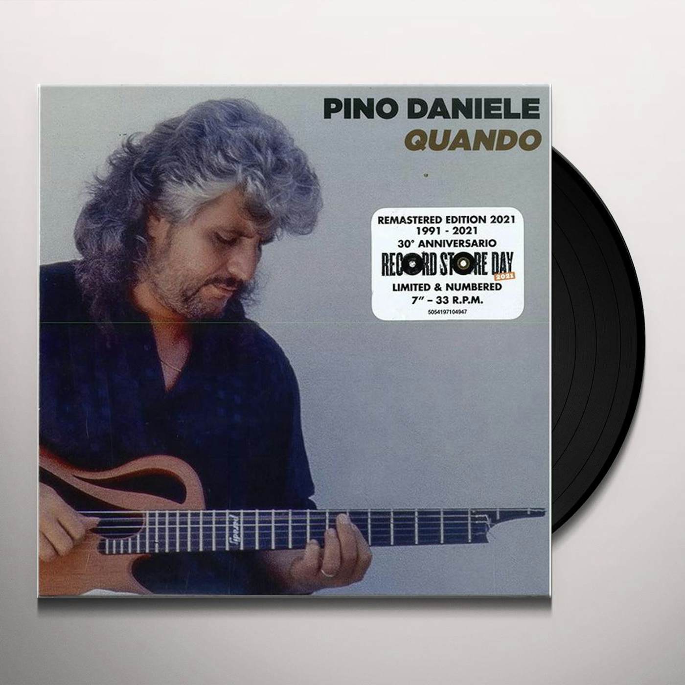 Pino Daniele QUANDO / O SSAJE COMME FA O CORE Vinyl Record