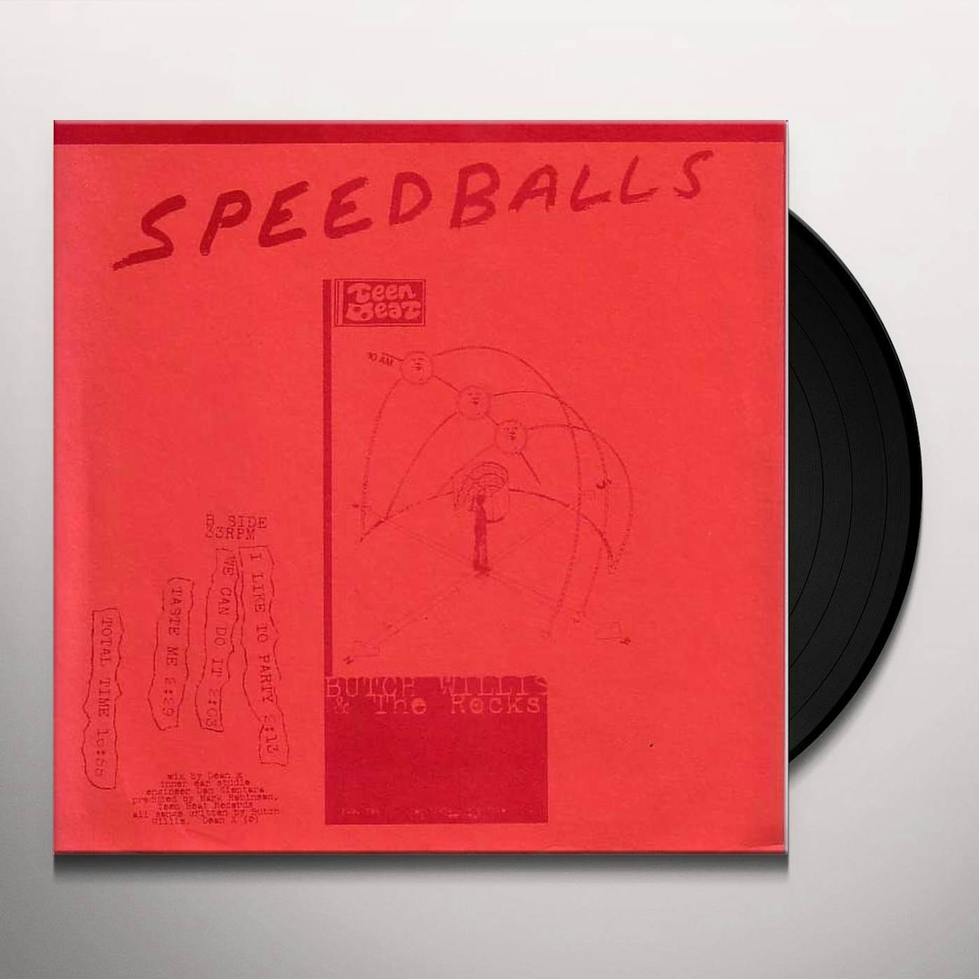 Butch Willis & The Rocks SPEEDBALLS Vinyl Record