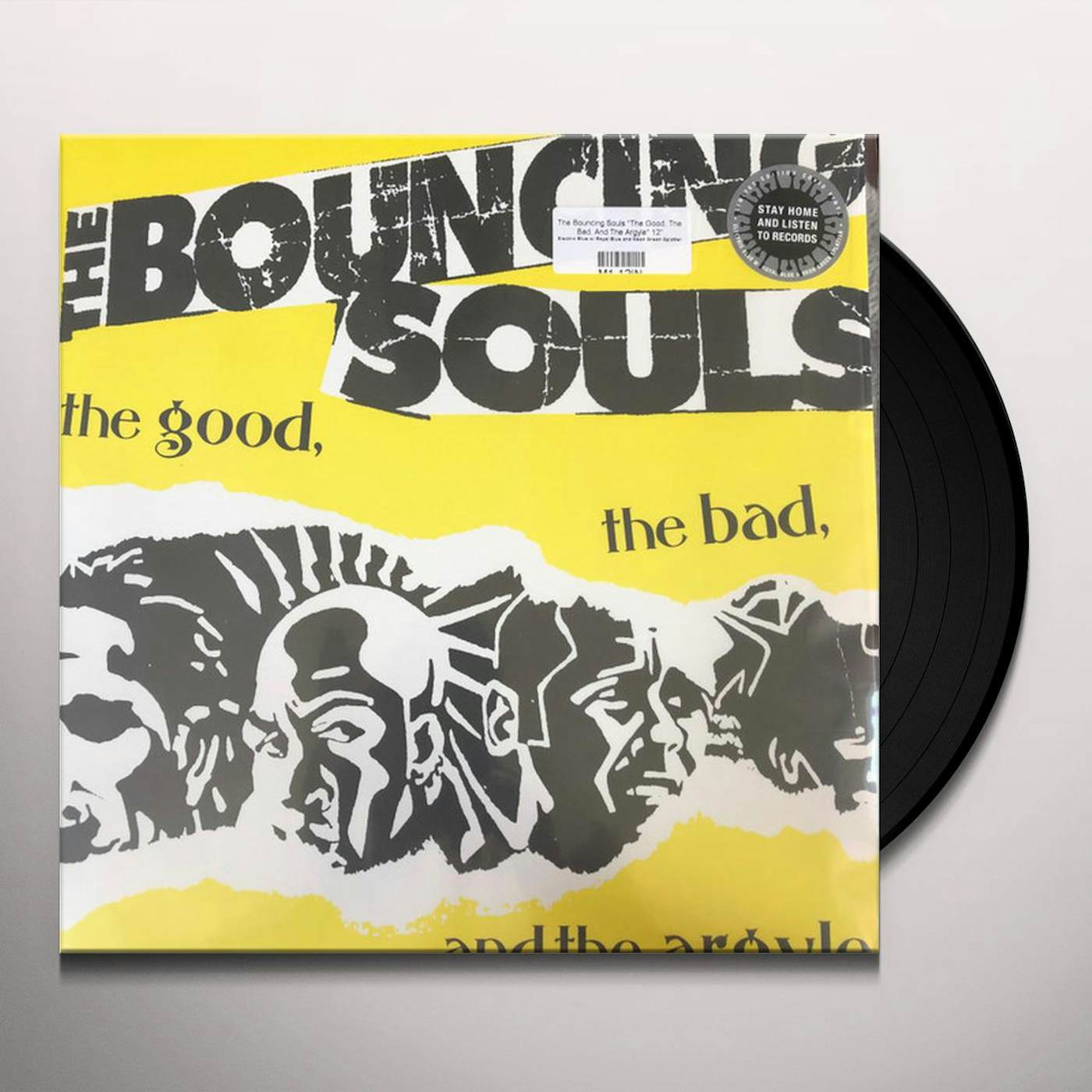 The Bouncing Souls GOOD THE BAD & THE ARGYLE Vinyl Record