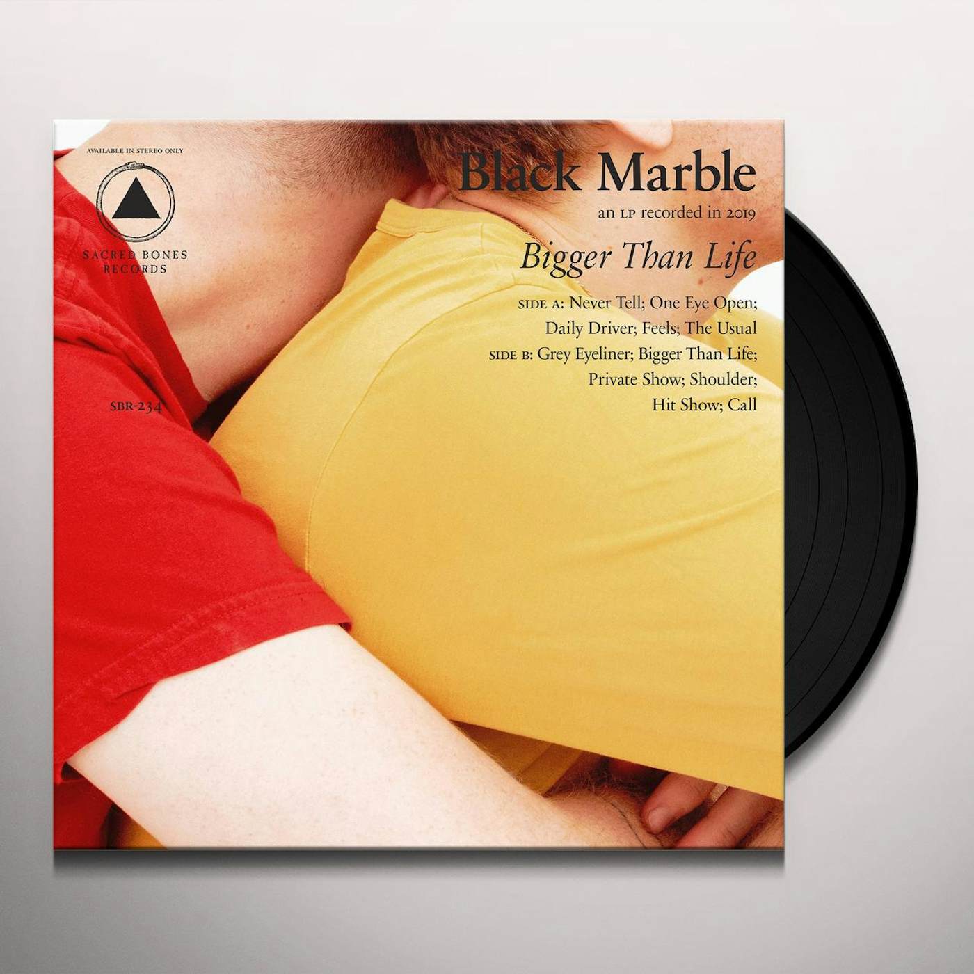 Black Marble BIGGER THAN LIFE (COLOR VINYL) Vinyl Record