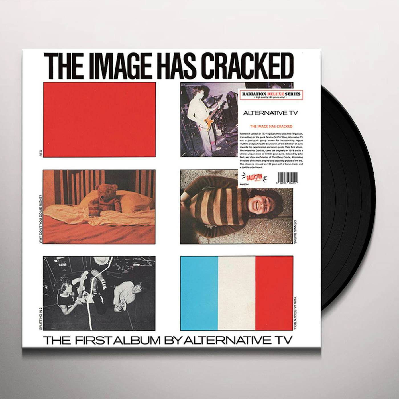 Alternative TV IMAGE HAS CRACKED Vinyl Record