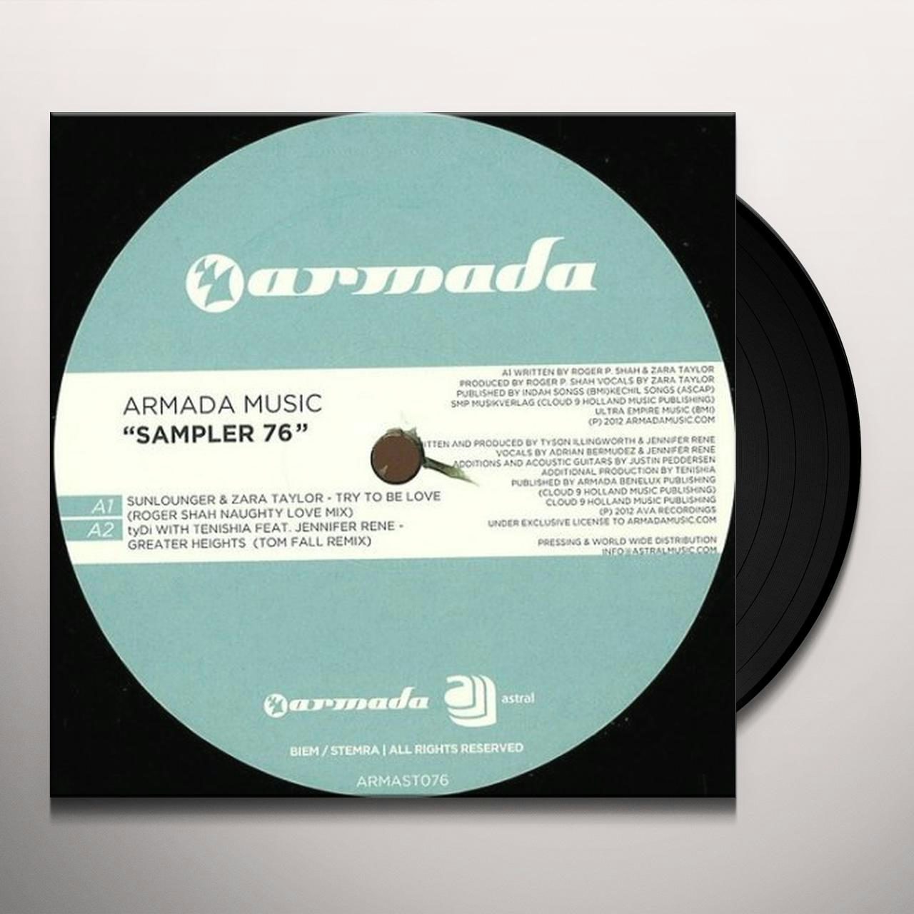 Armada Music Sampler 76 Store Official Merch Vinyl