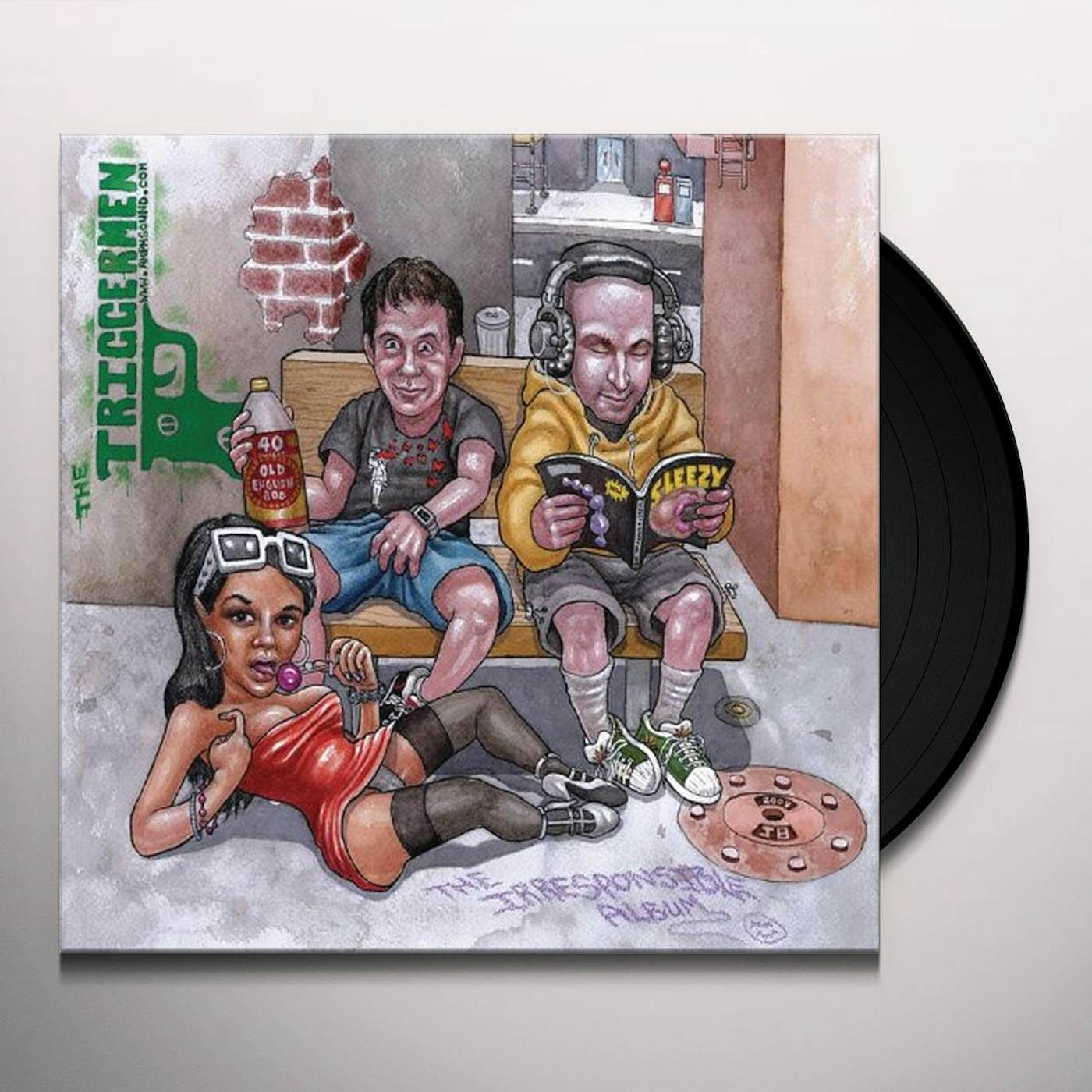 The Triggermen IRRESPONSIBLE ALBUM Vinyl Record