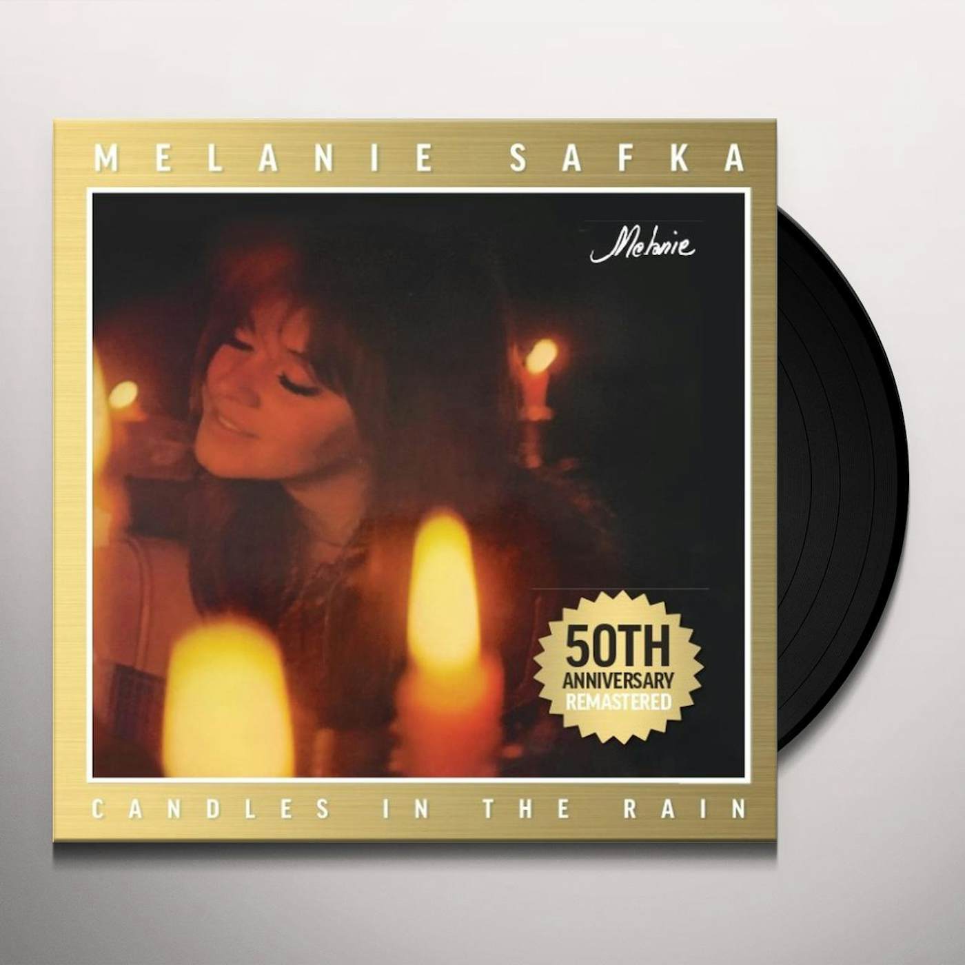 Melanie CANDLES IN THE RAIN: 50TH ANNIVERSARY Vinyl Record