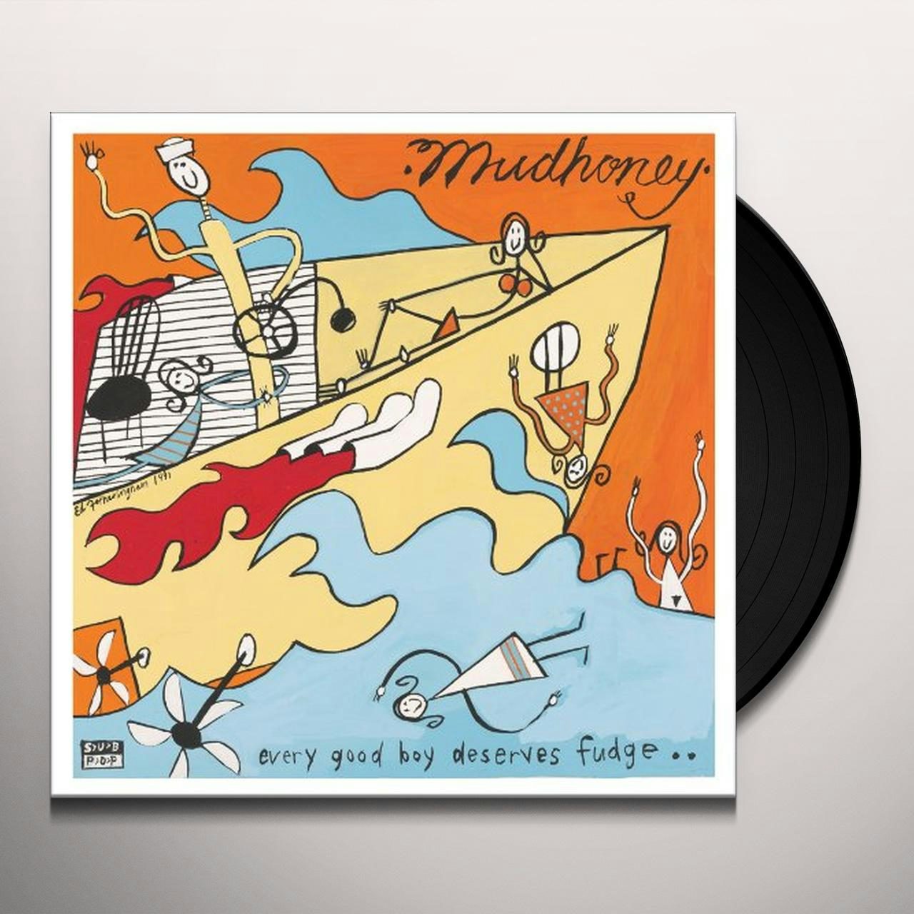 Mudhoney Every Good Boy Deserves Fudge Vinyl Record