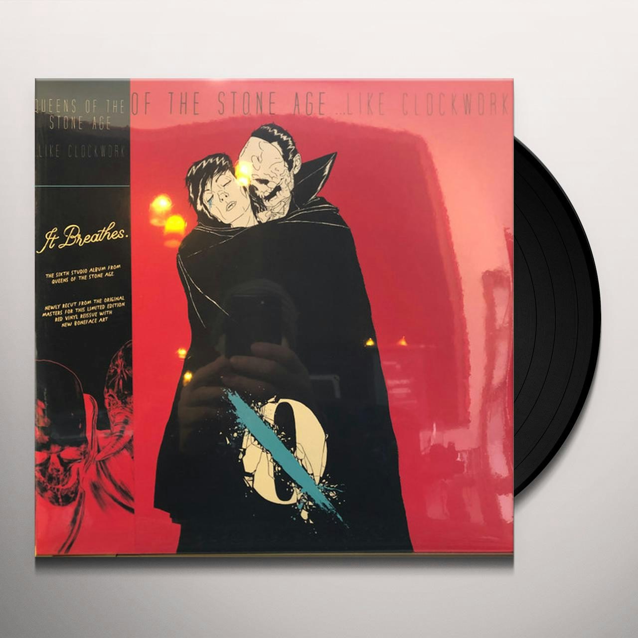 Queens of the Stone Age LIKE CLOCKWORK (OPAQUE RED VINYL) Vinyl Record