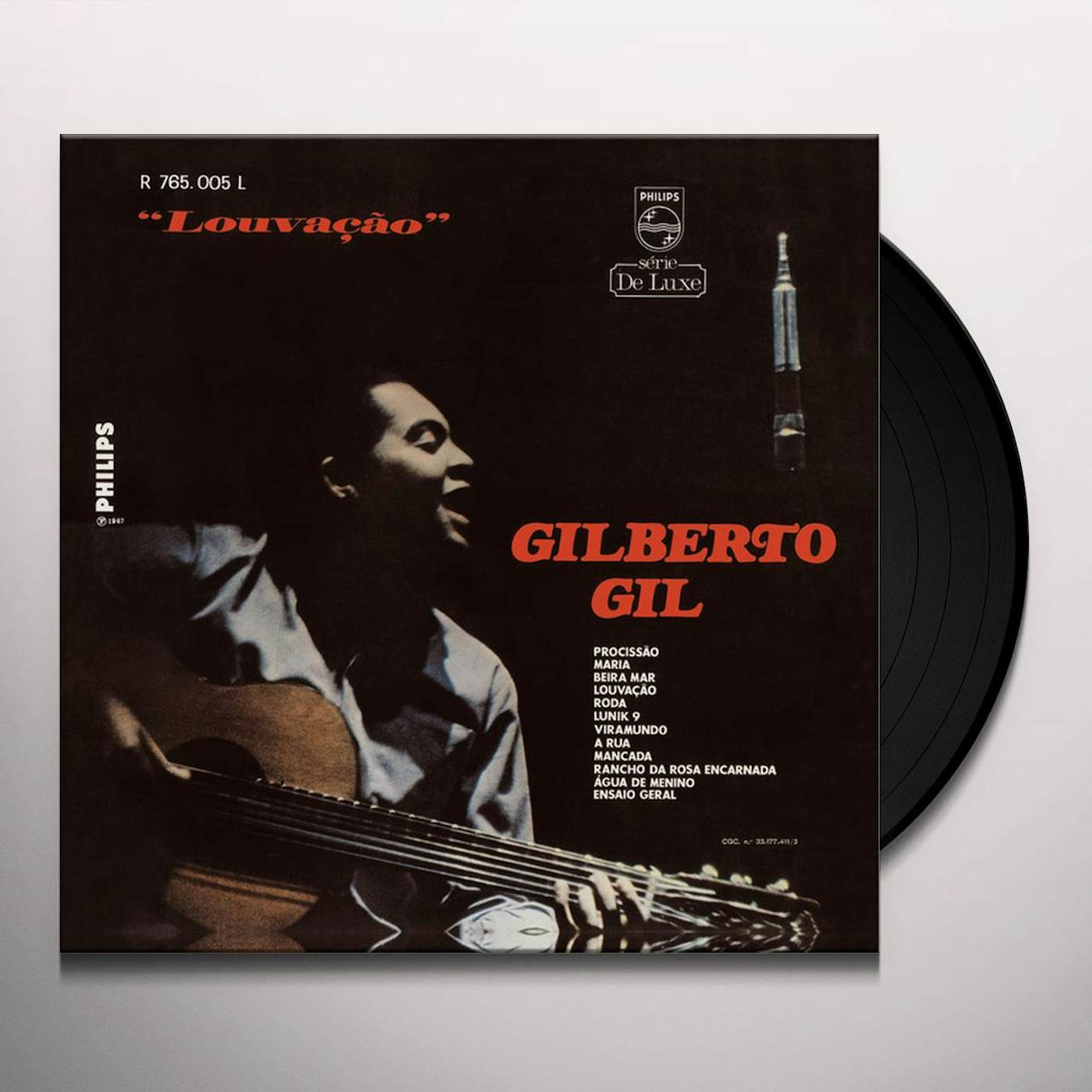 Gilberto Gil LOUVAAO Vinyl Record