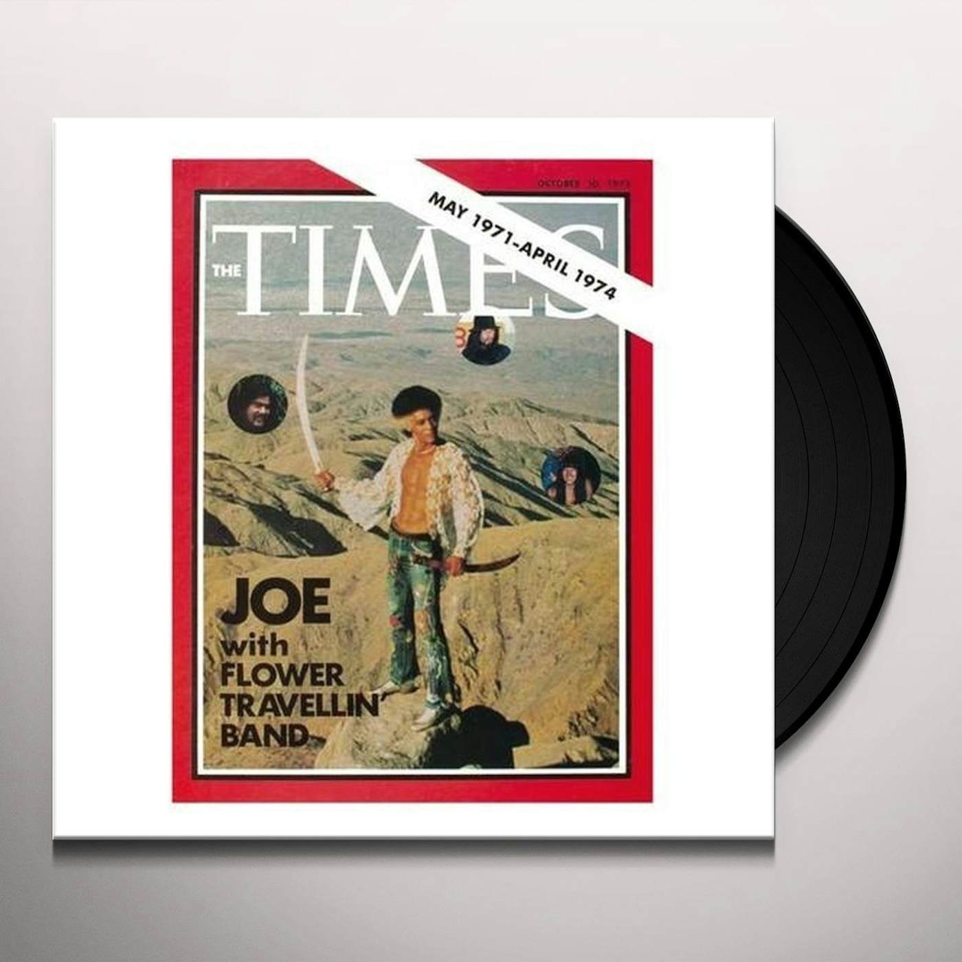 Joe With Flower Travellin' Band TIMES Vinyl Record