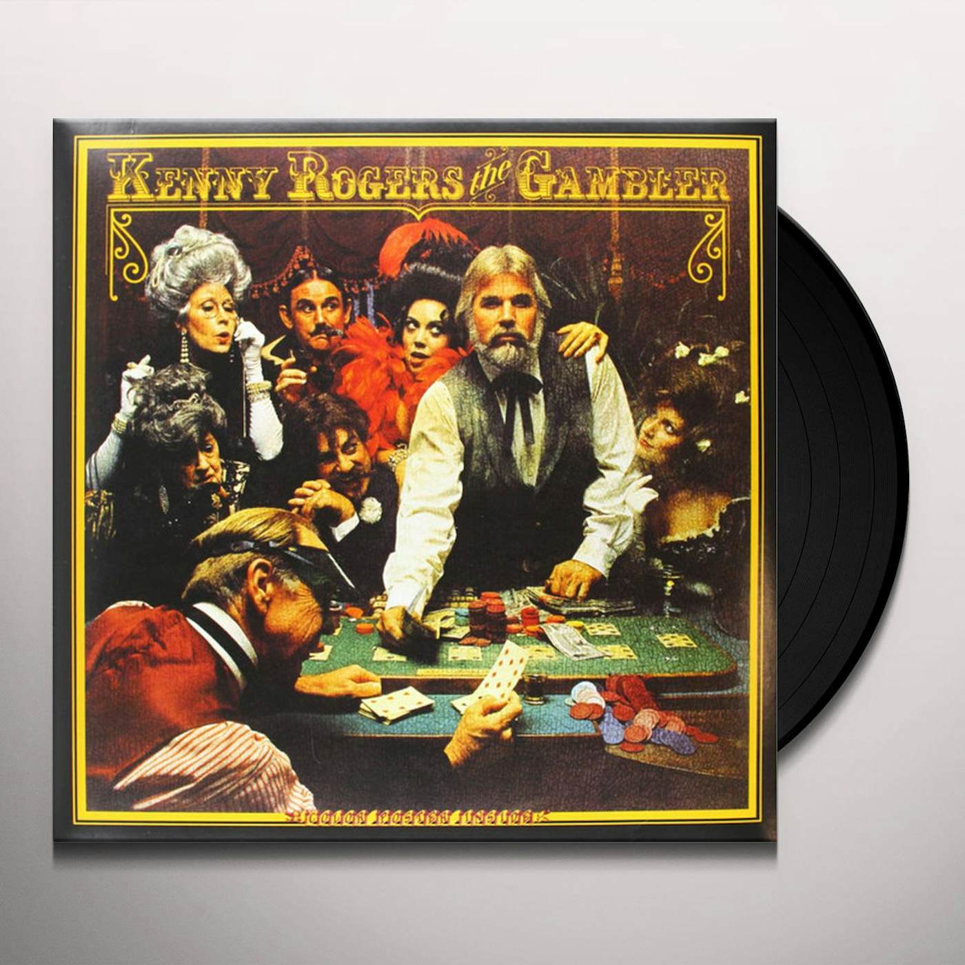 Kenny Rogers GAMBLER Vinyl Record