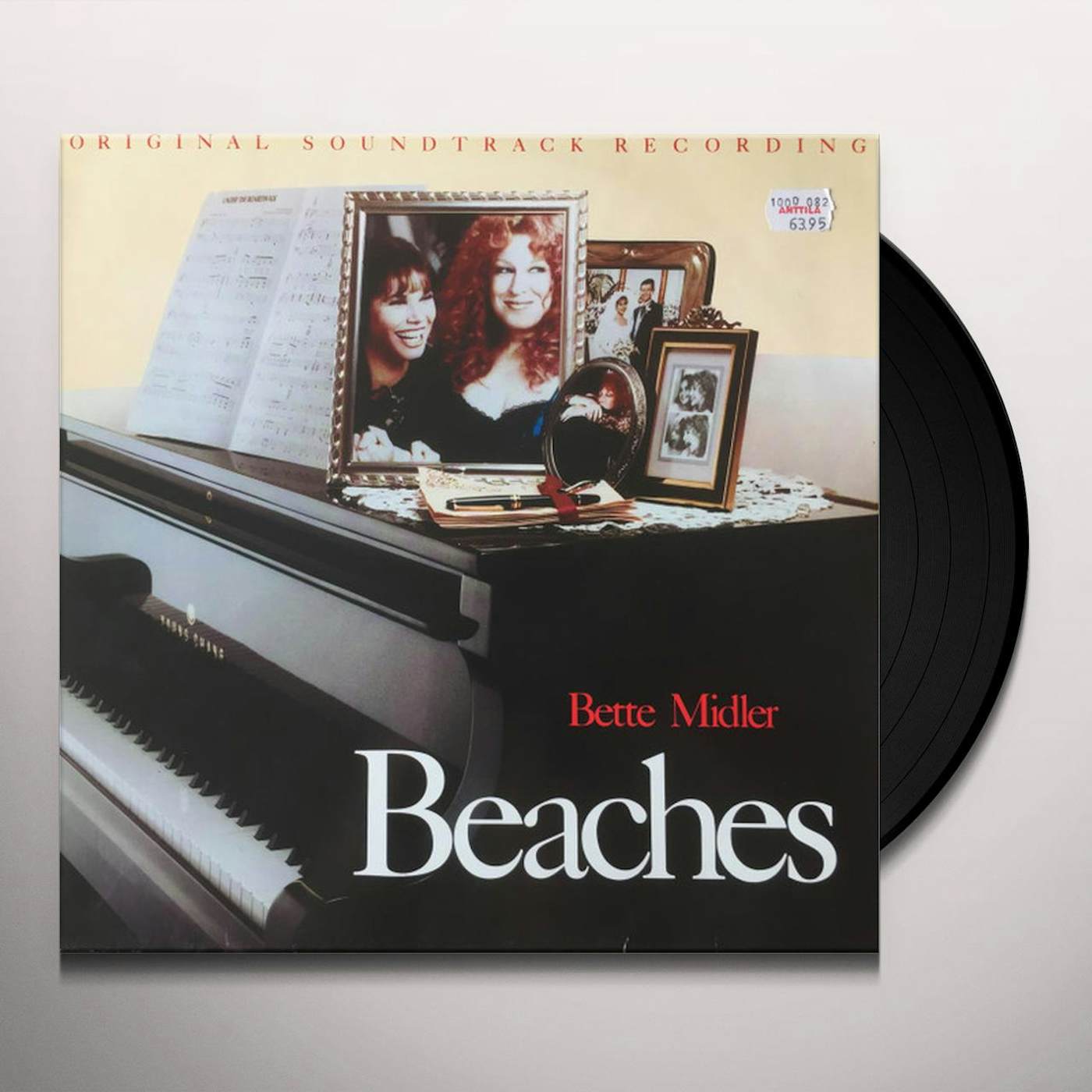 Bette Midler BEACHES Original Soundtrack Vinyl Record