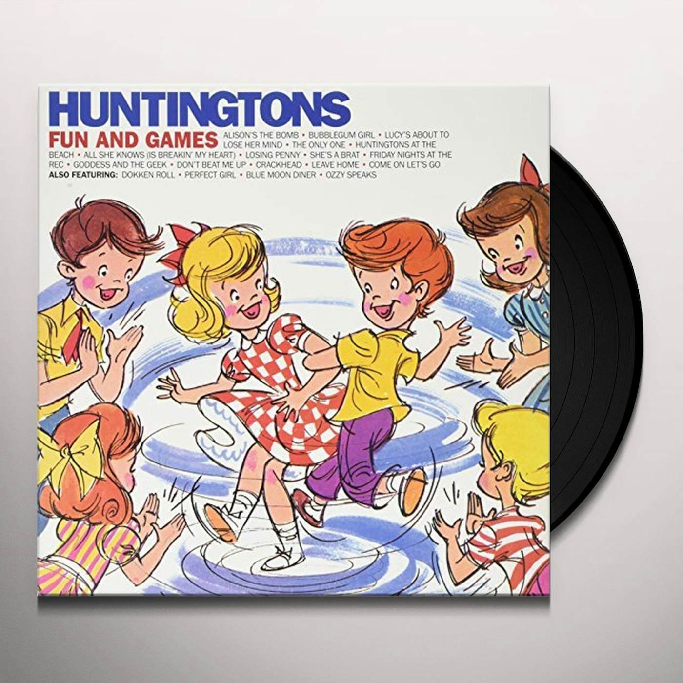 Huntingtons FUN & GAMES Vinyl Record - Limited Edition