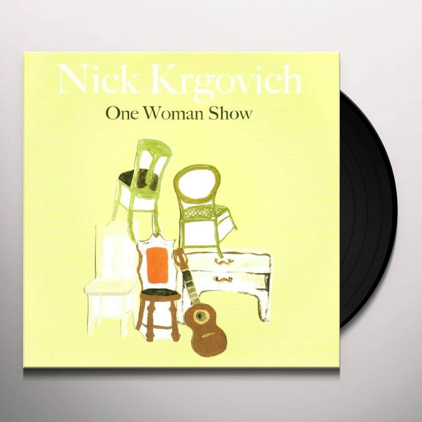 Nick Krgovich ONE WOMAN SHOW Vinyl Record