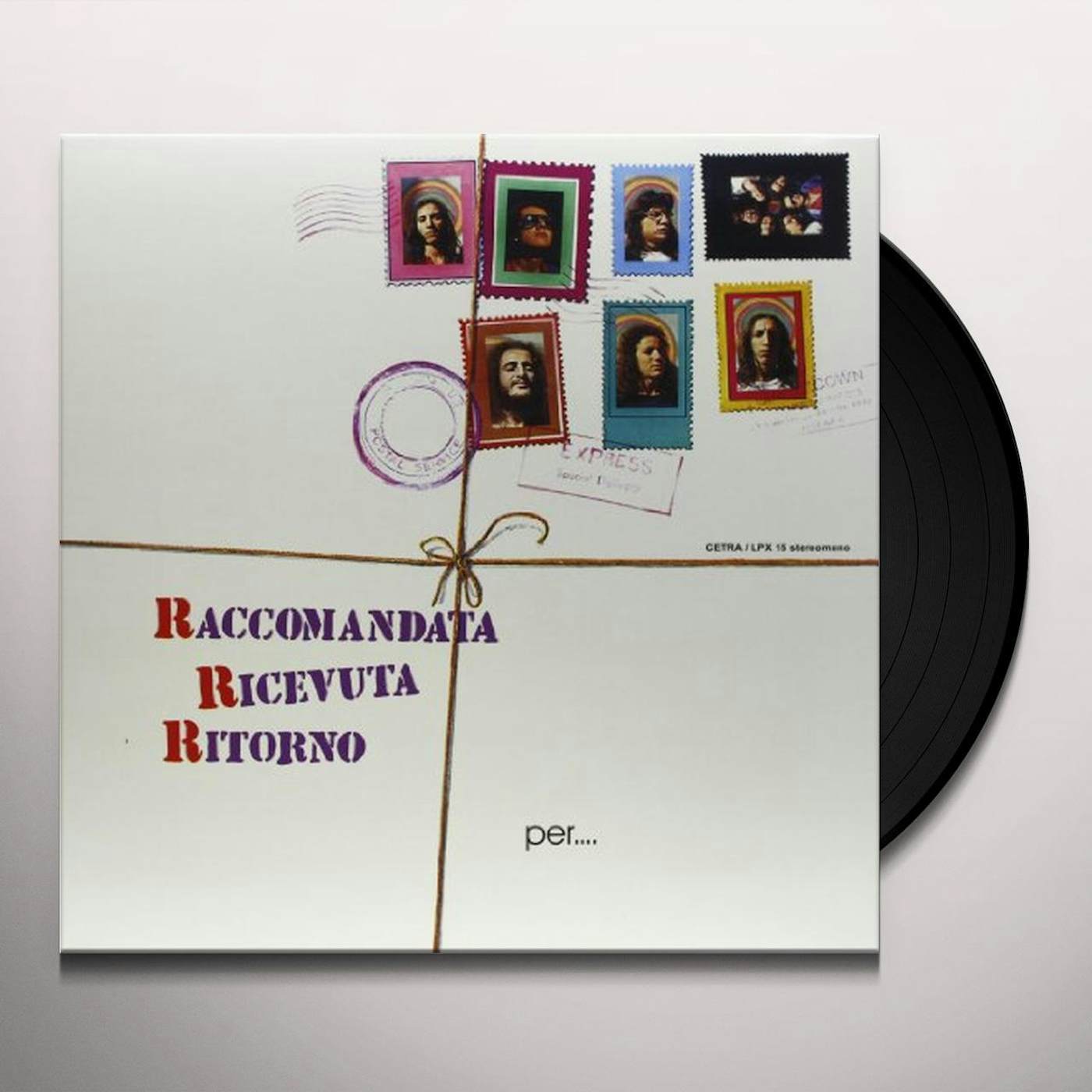 Raccomandata Ricevuta Ritorno PER UN MONDO DI CRISTALLO Vinyl Record