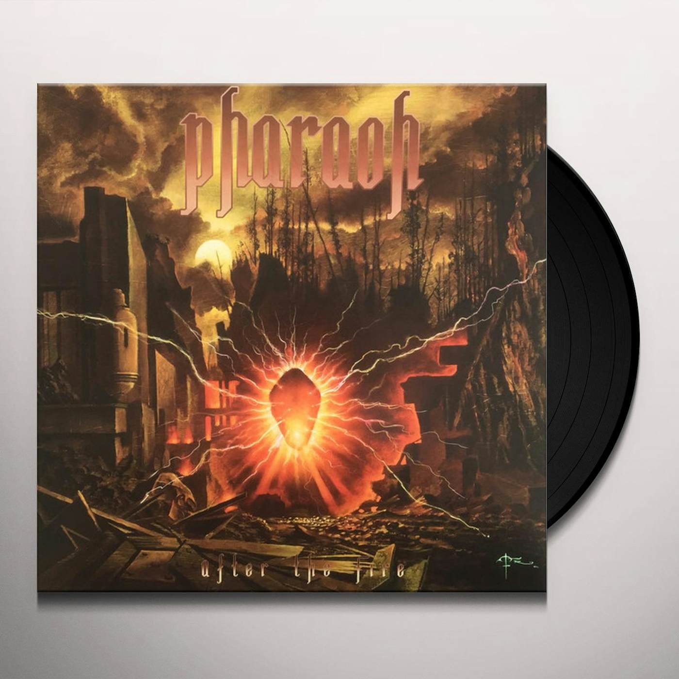 Pharaoh AFTER THE FIRE Vinyl Record