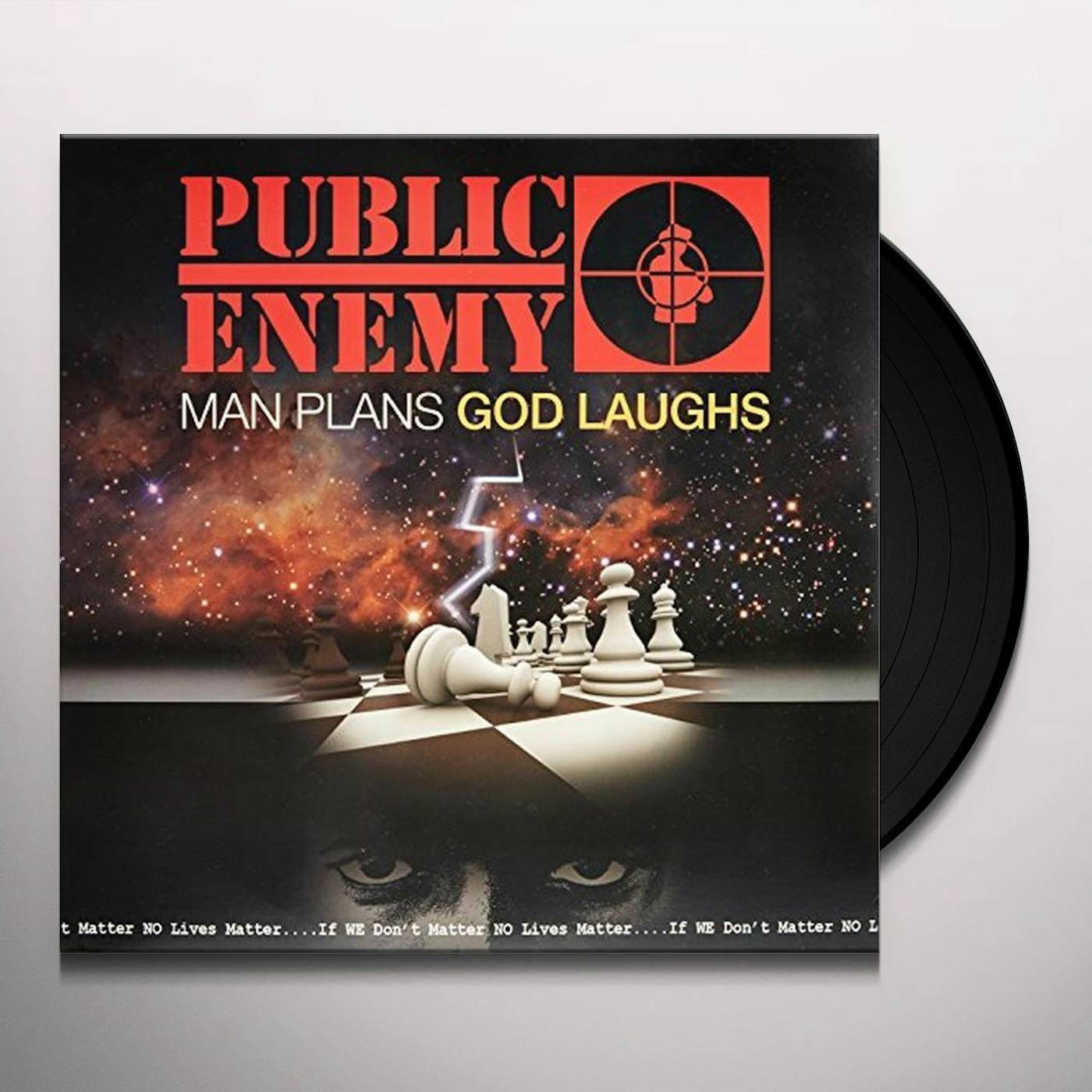 Public Enemy Man Plans God Laughs Vinyl Record