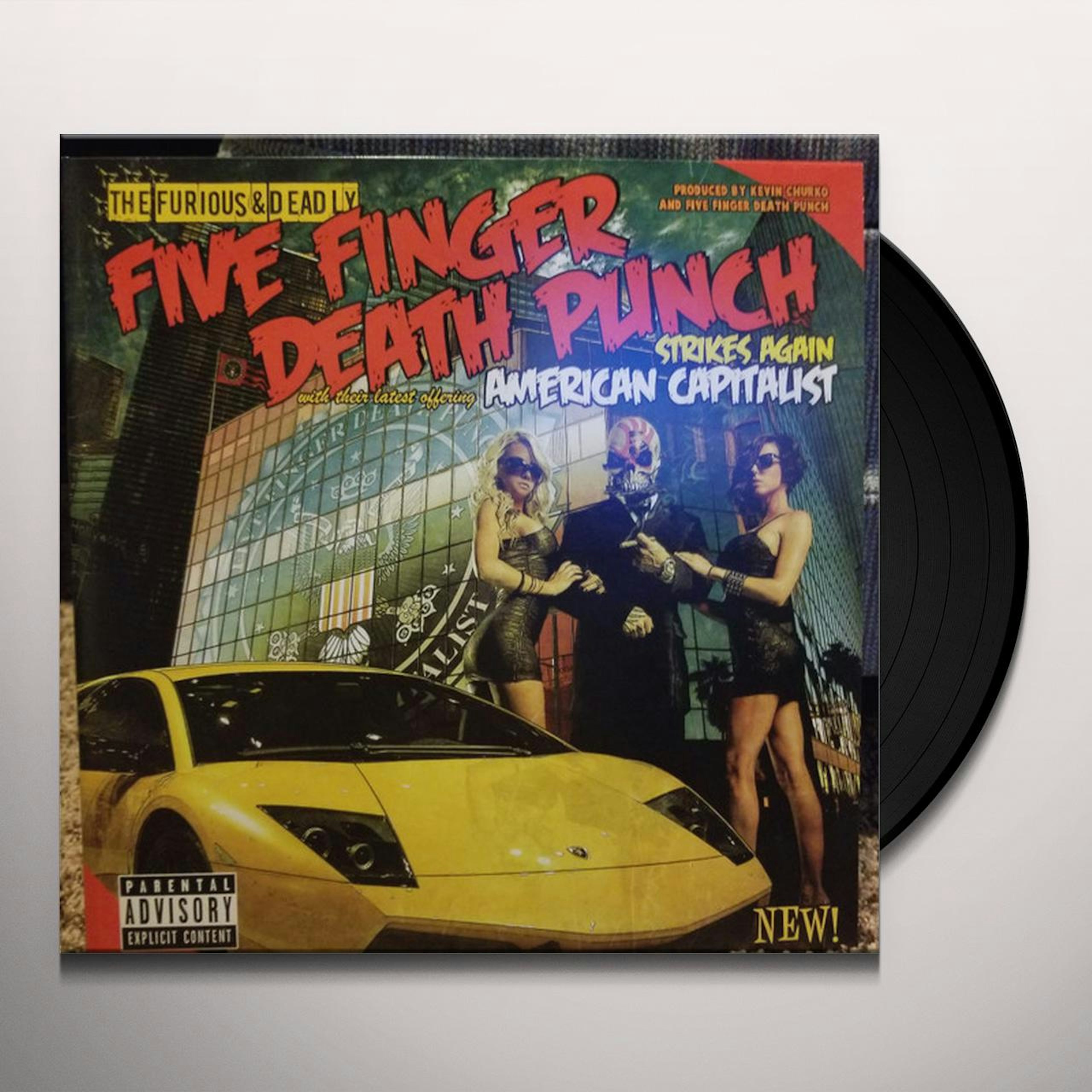 Five Finger Death Punch American Capitalist Mp3 Download Five Finger Death Punch AMERICAN CAPITALIST Vinyl Record