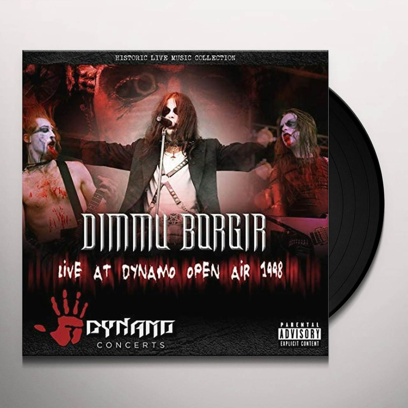 Dimmu Borgir LIVE AT DYNAMO OPEN AIR 1998 Vinyl Record - Gatefold Sleeve