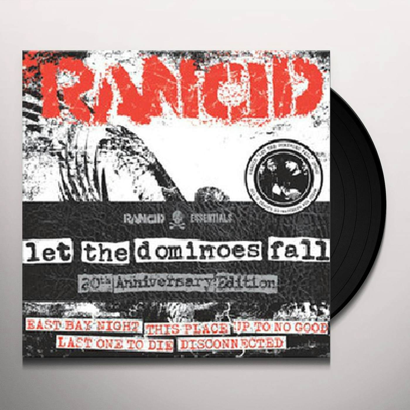 LET THE DOMINOES FALL (RANCID ESSENTIALS 8X7 INCH Vinyl Record