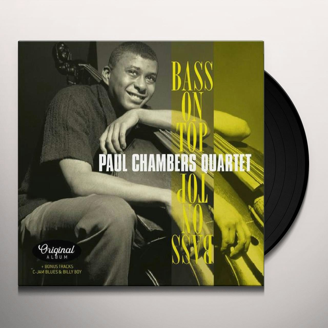 Paul Chambers Quartet Bass on Top Vinyl Record