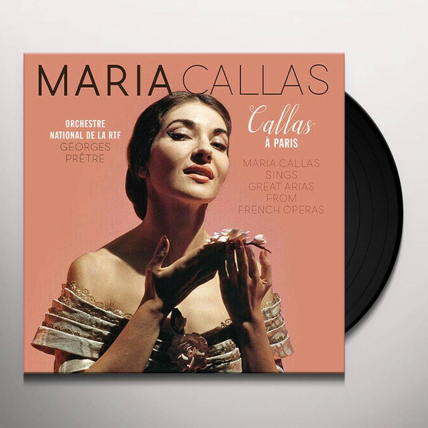 Maria Callas CALLAS A PARIS Vinyl Record