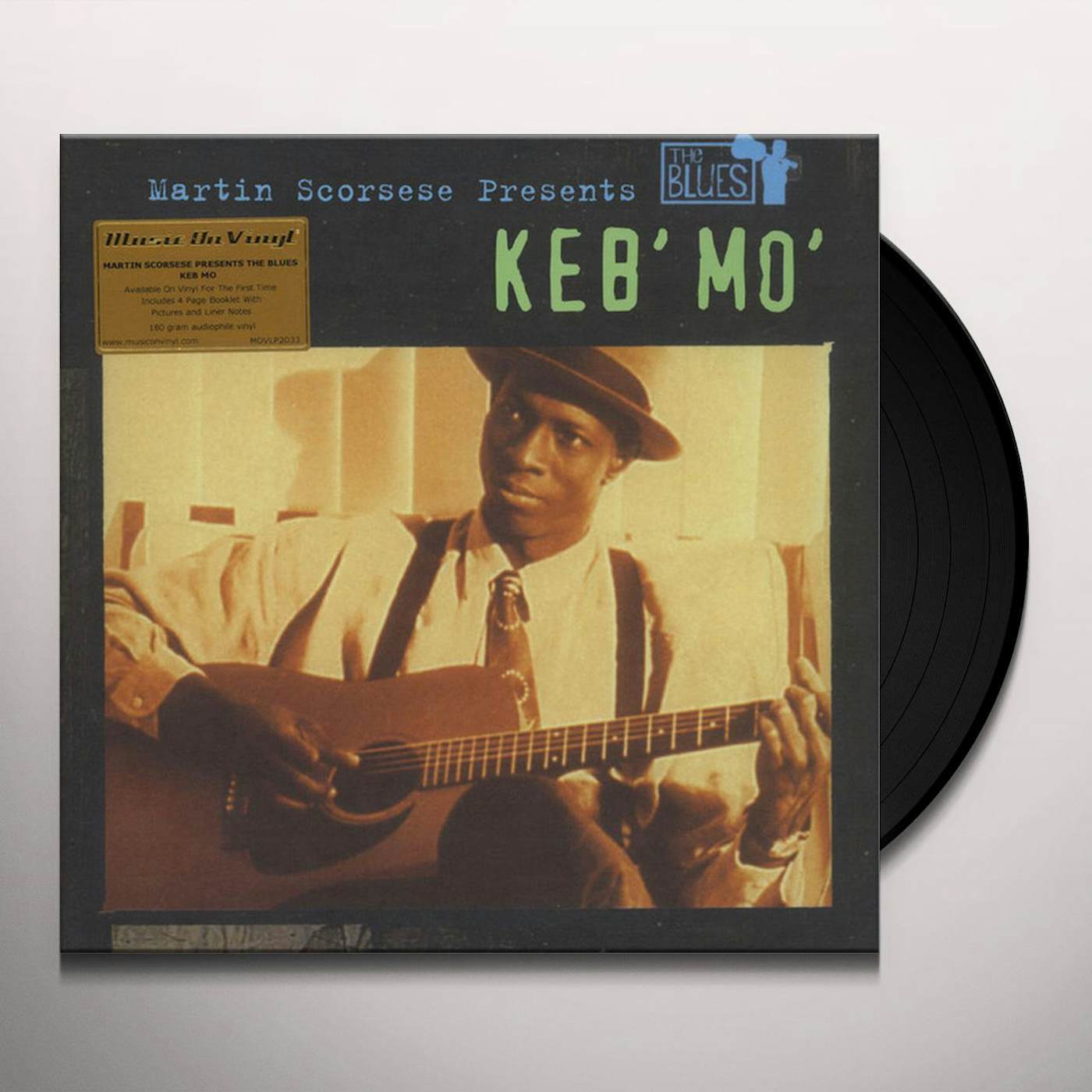 Keb' Mo' MARTIN SCORSESE PRESENTS THE BLUES (2LP/180G) Vinyl Record
