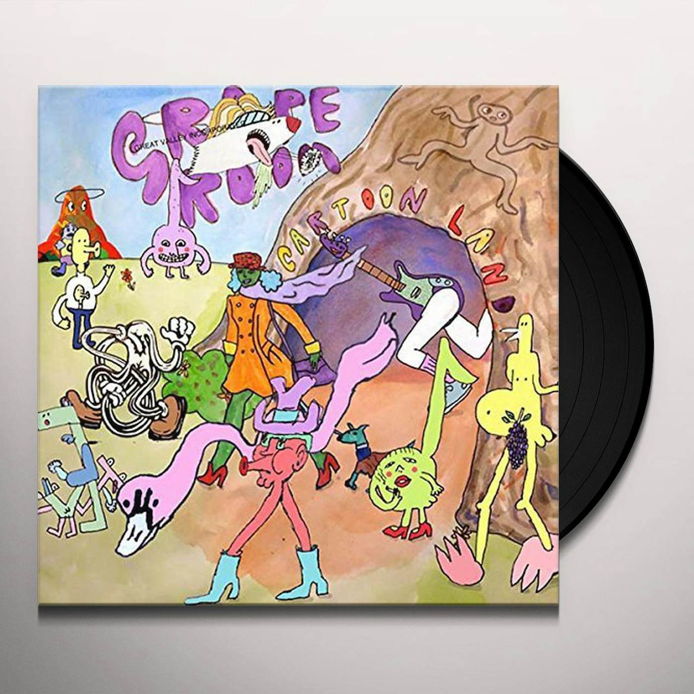 Grape Room Cartoon Land Vinyl Record