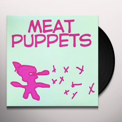 Rsd Meat Puppets  Green In Pink Vinyl Record