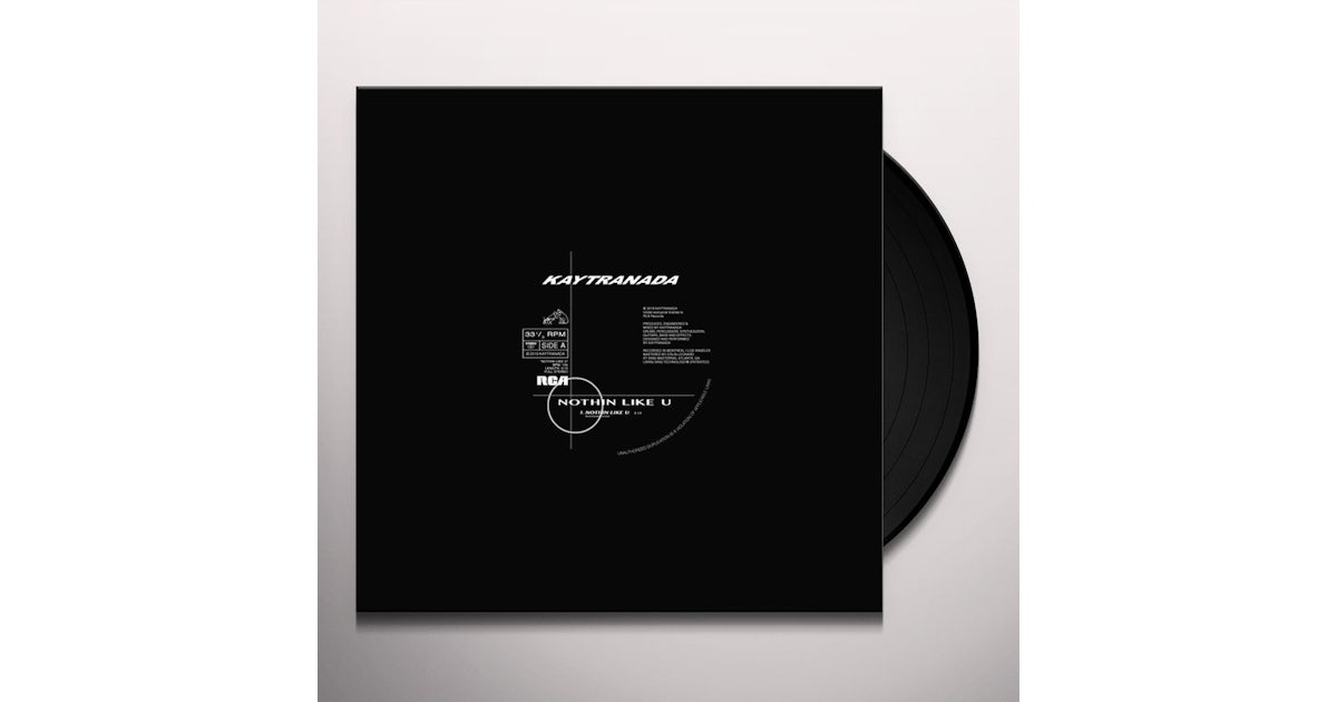 KAYTRANADA NOTHIN LIKE U / CHANCES (INSTRUMENTALS) Vinyl