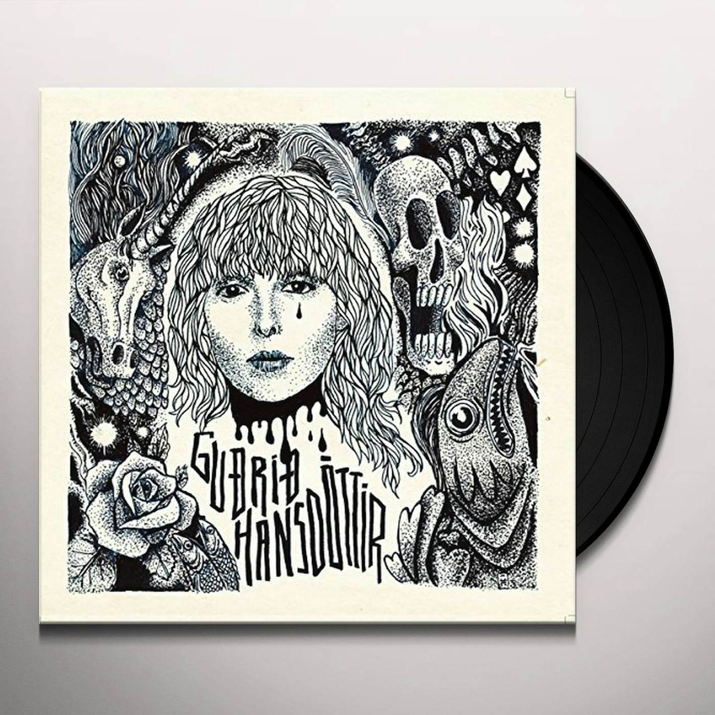 Gudrid Hansdottir LIVING WITH YOU IS A LOT LIKE DYING/ANIMAL Vinyl Record