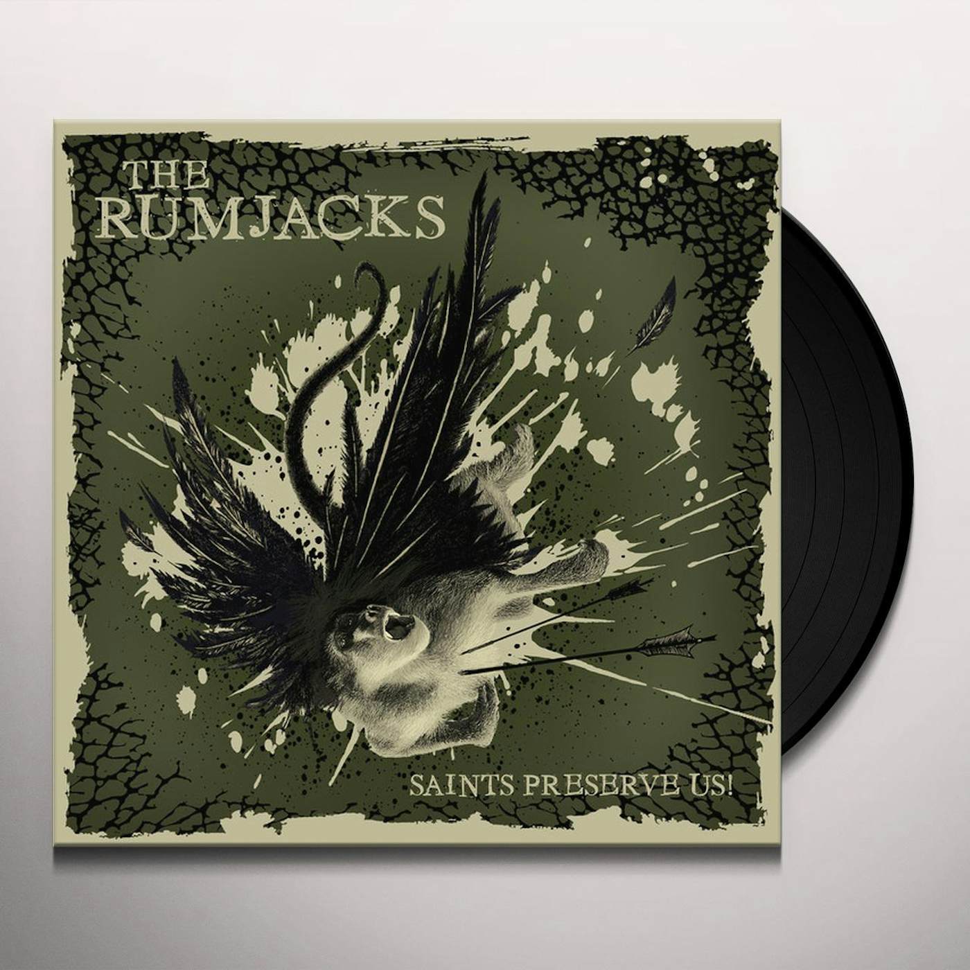The Rumjacks Saints Preserve Us Vinyl Record