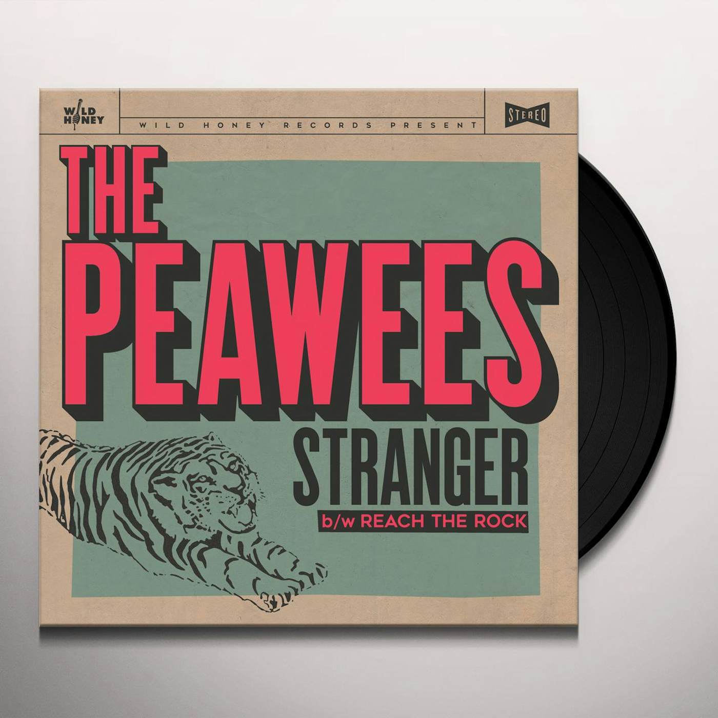 The Peawees STRANGER / REACH THE ROCK Vinyl Record