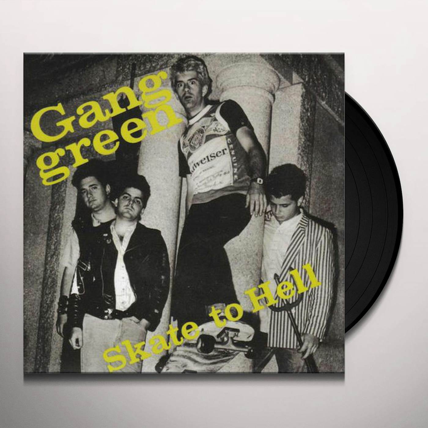 Gang Green SKATE TO HELL Vinyl Record