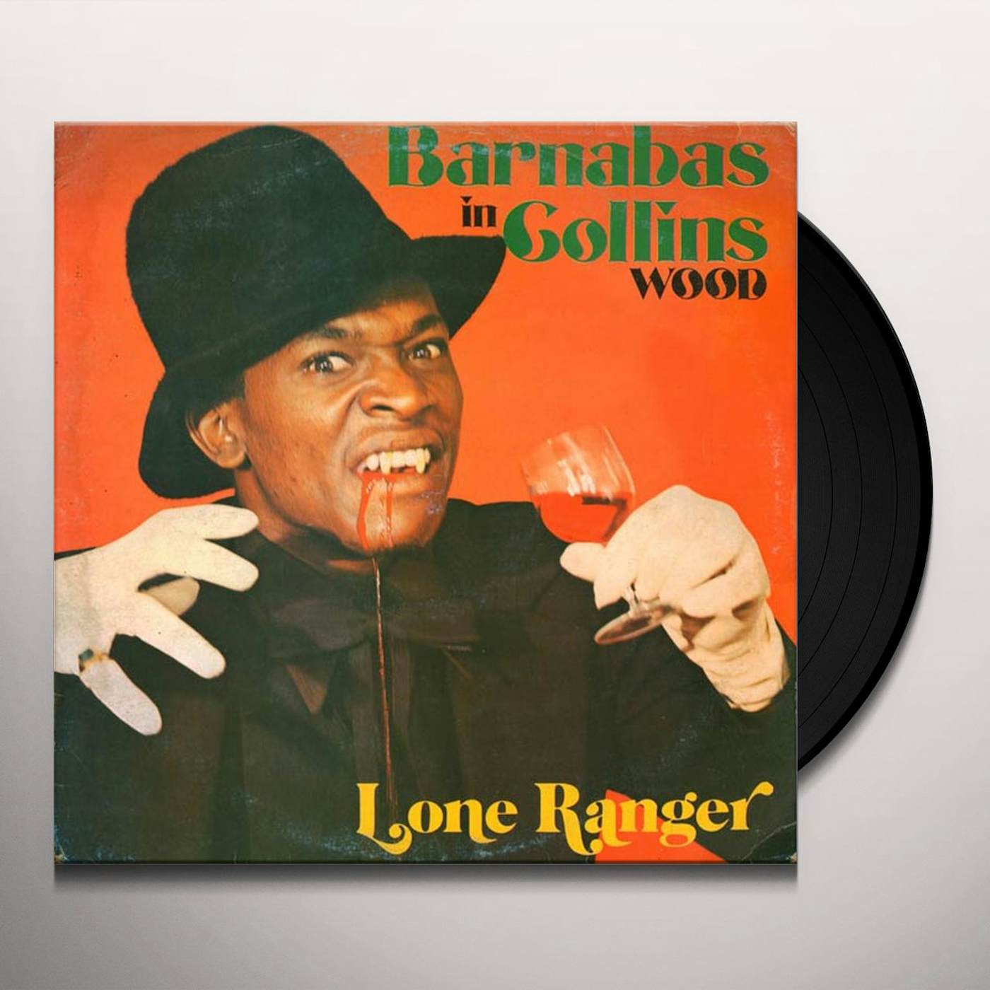 Lone Ranger Barnabas in Collins Wood Vinyl Record